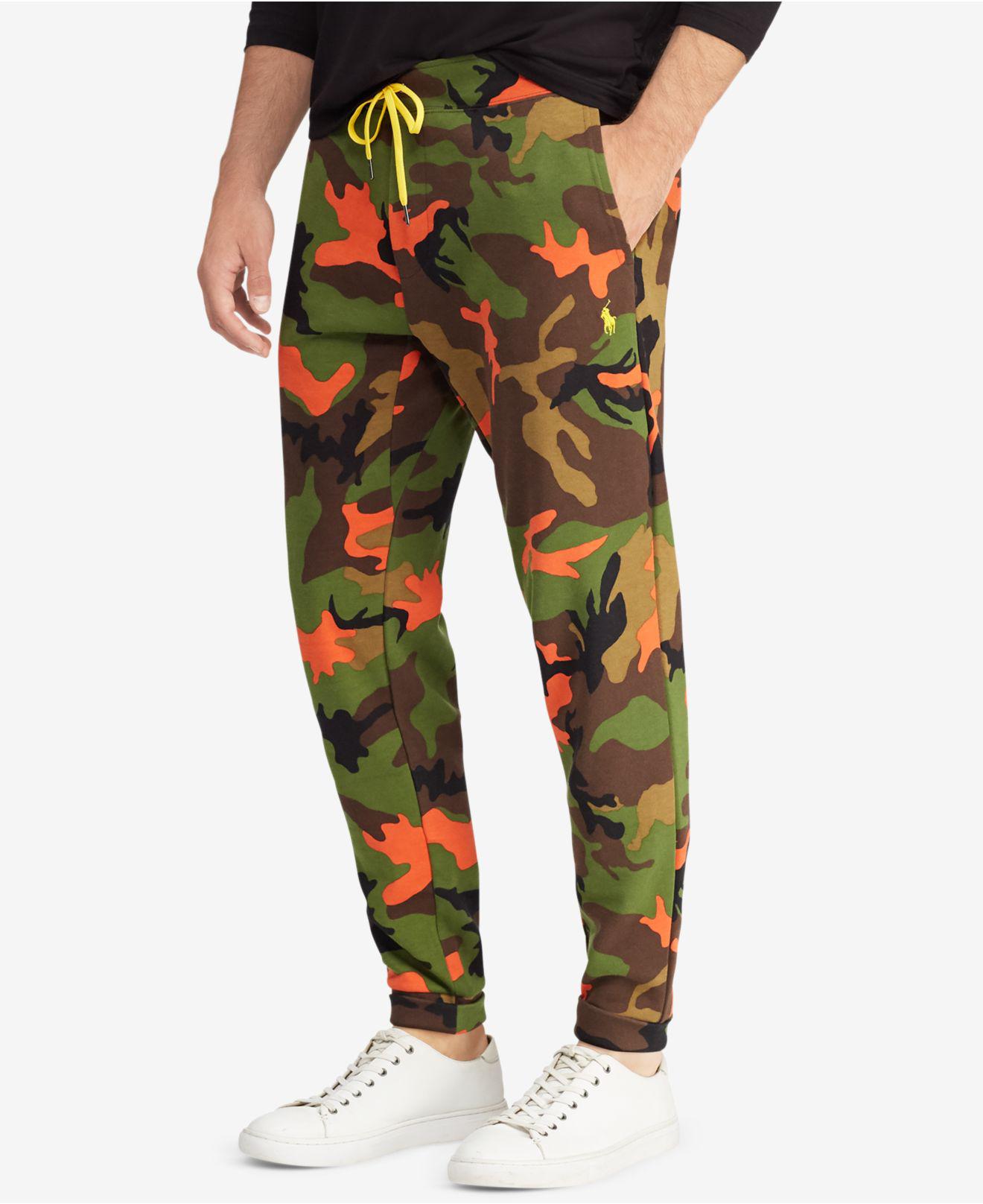 Polo Ralph Lauren Camouflage Performance Jogger Pants for Men | Lyst