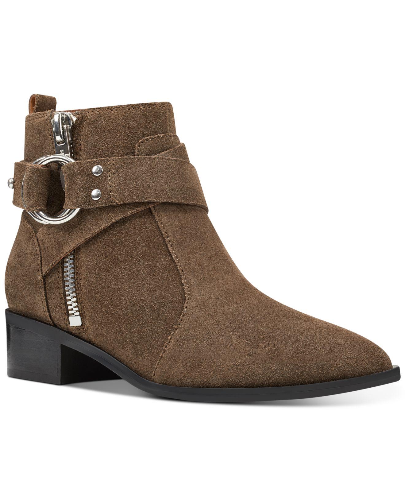 nine west western booties