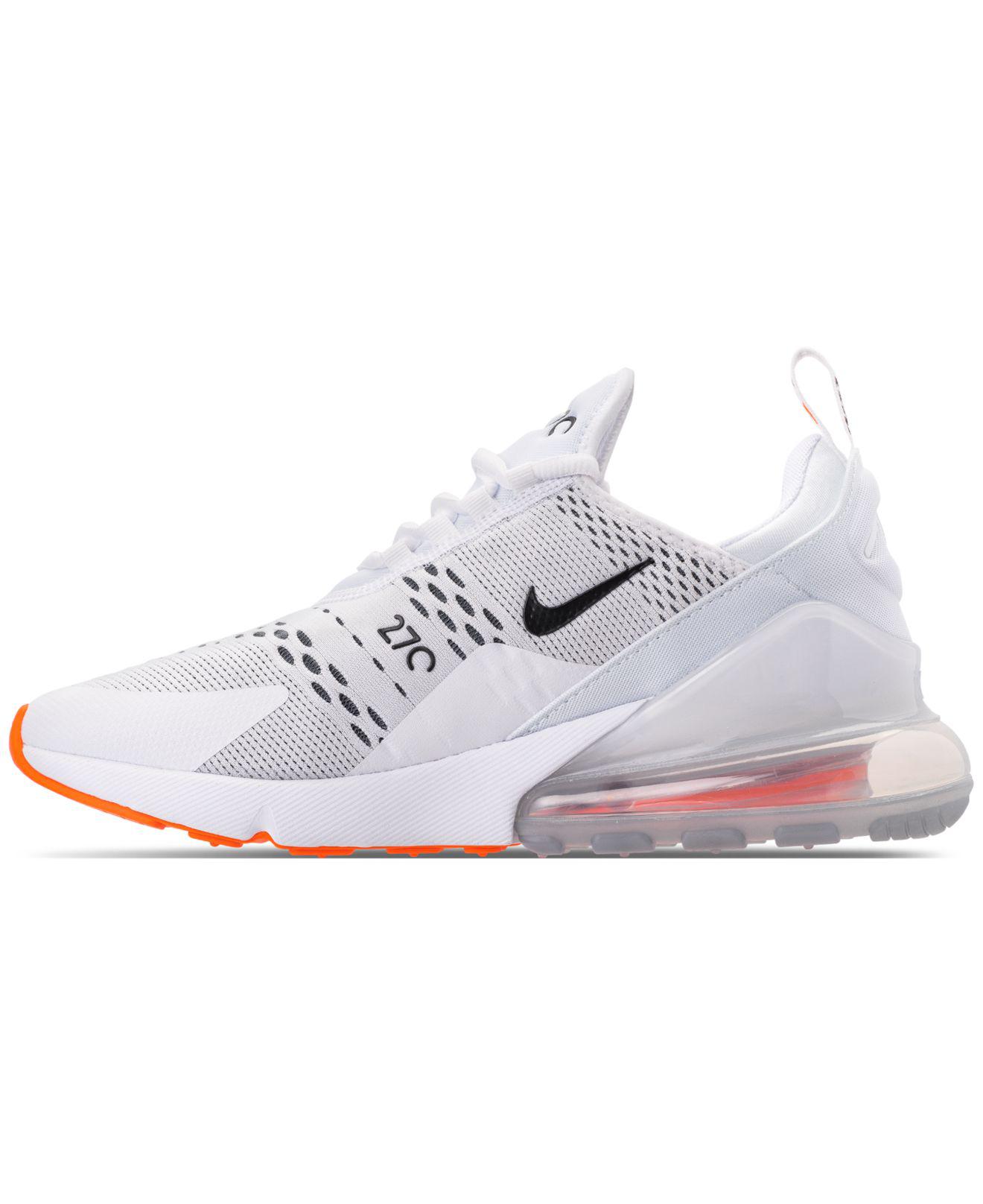 Nike Air Max 270 Casual Sneakers From Finish Line in White for Men | Lyst