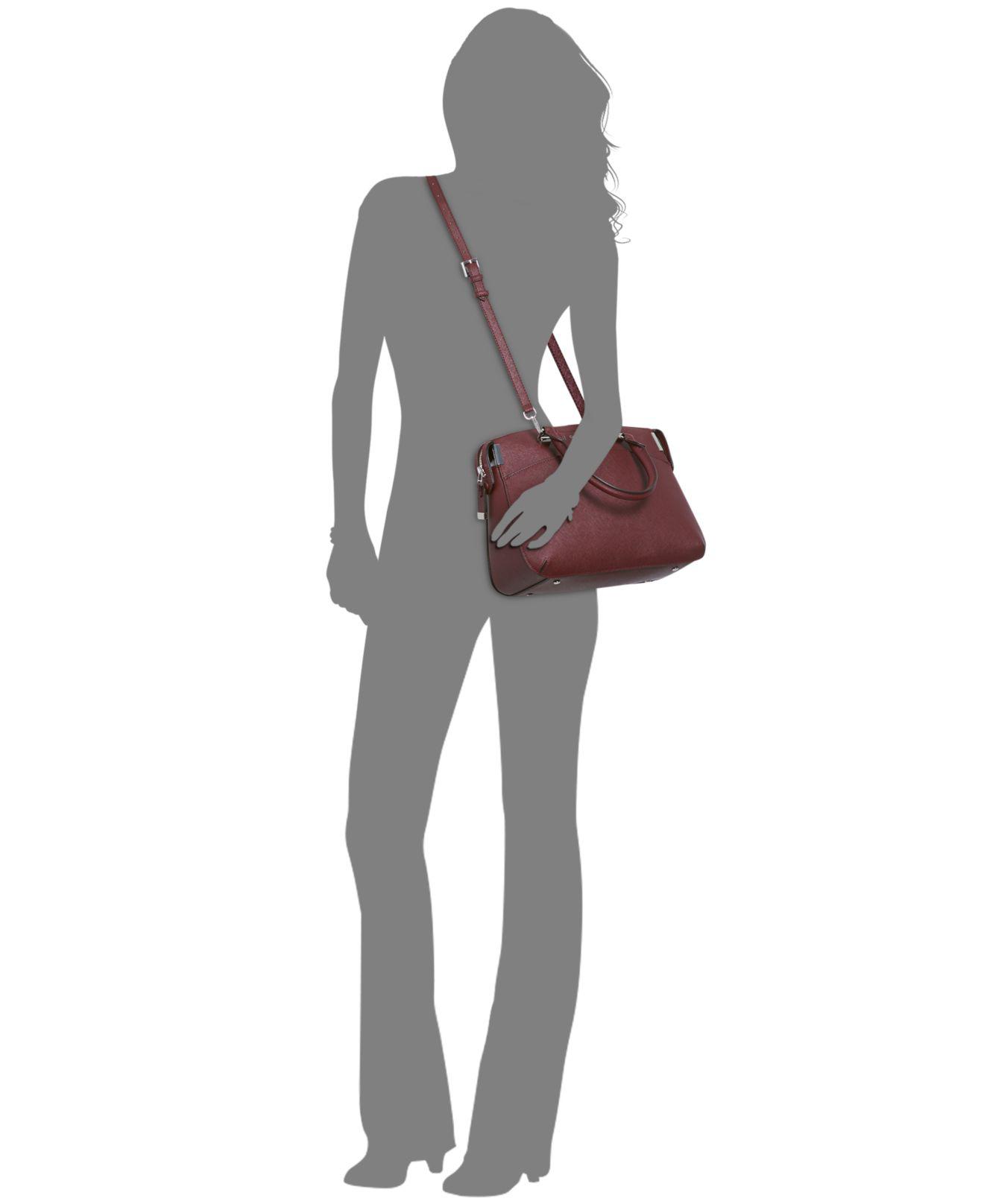 calvin klein raelynn satchel