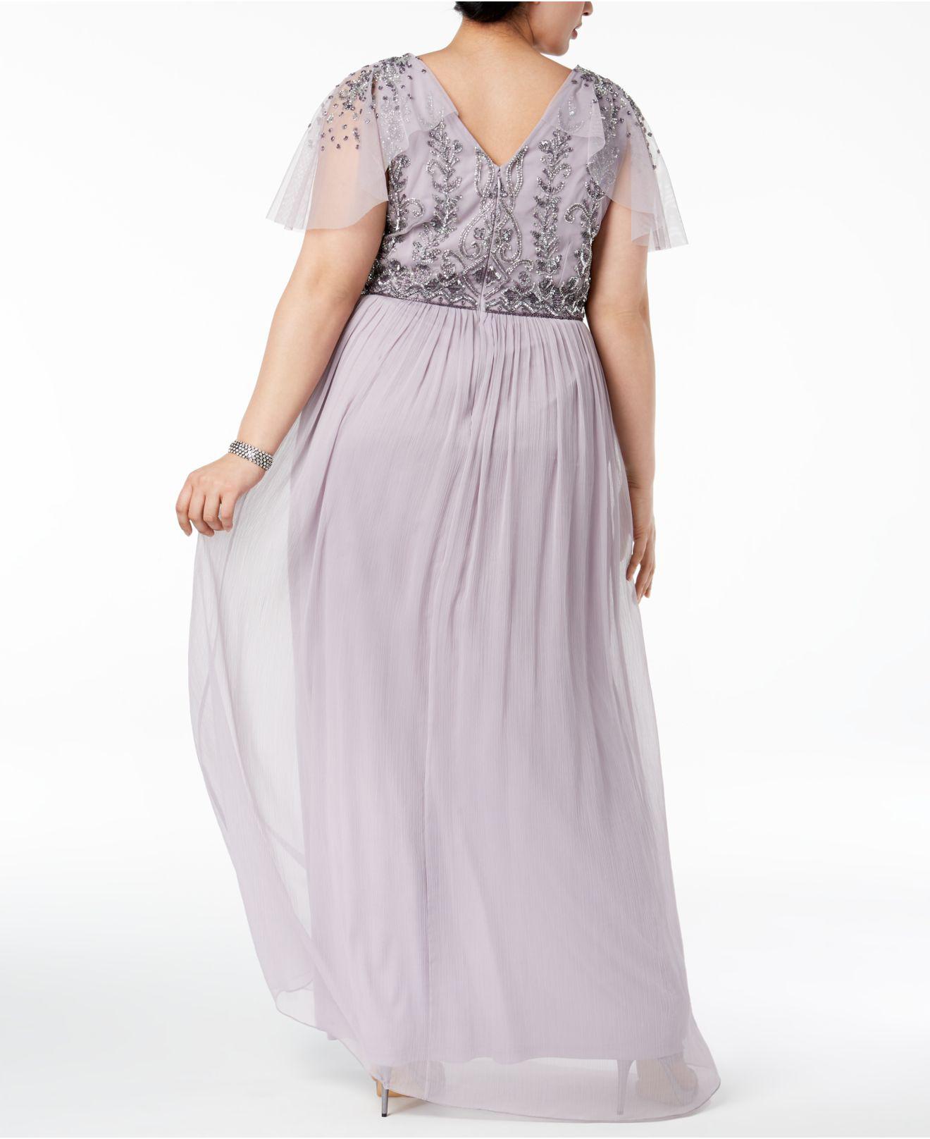adrianna papell lilac