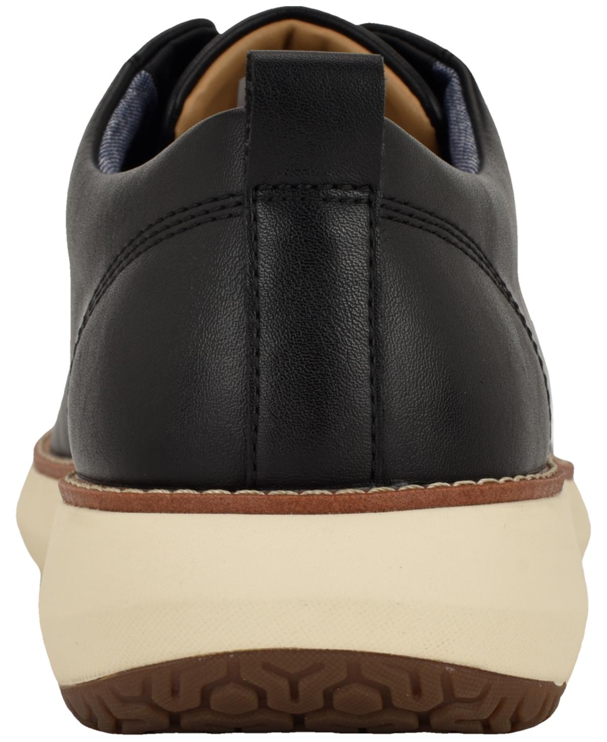 Tommy Hilfiger Men\'s Hiser Casual Oxford Dress Sneaker Black US 8 M EU 41 Tommy Hilfiger Oxford shoes for Men | Online Sale up to 30  main image 3