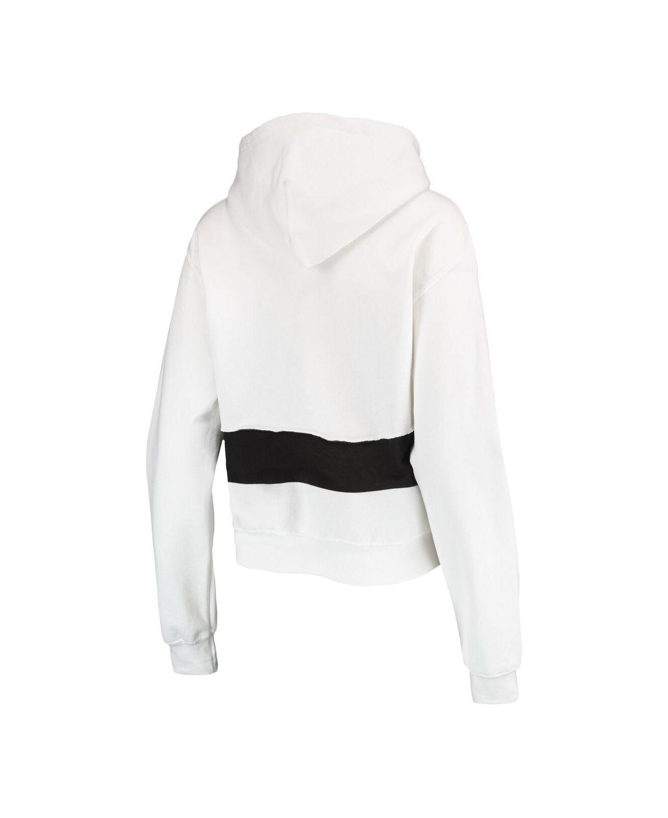Refried Apparel White, Black San Francisco Giants Cropped Pullover Hoodie |  Lyst