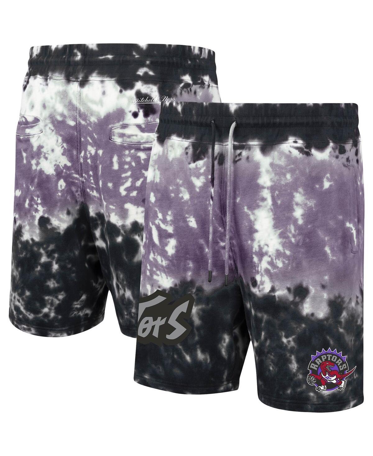 Utah Jazz Mitchell & Ness Hardwood Classics Team Swingman Shorts - Purple