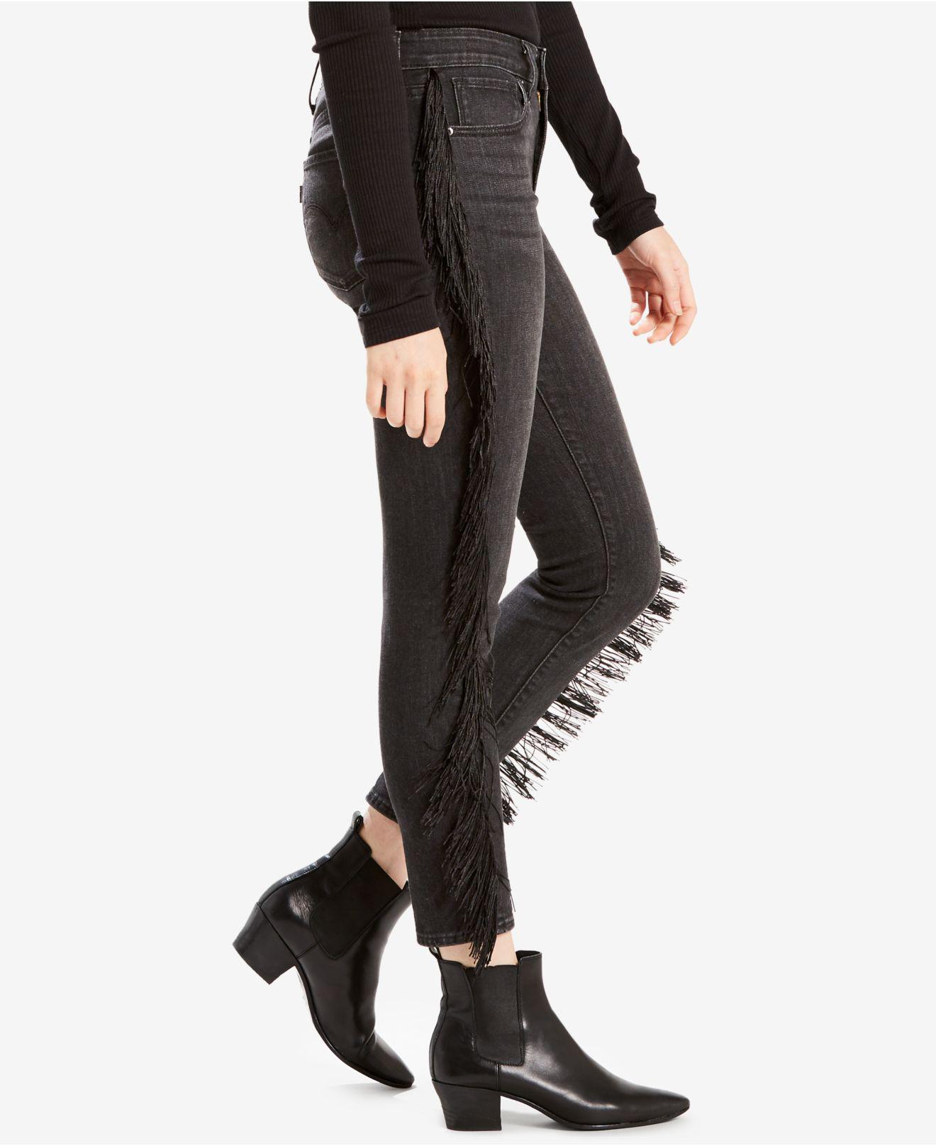 levis fringe jeans