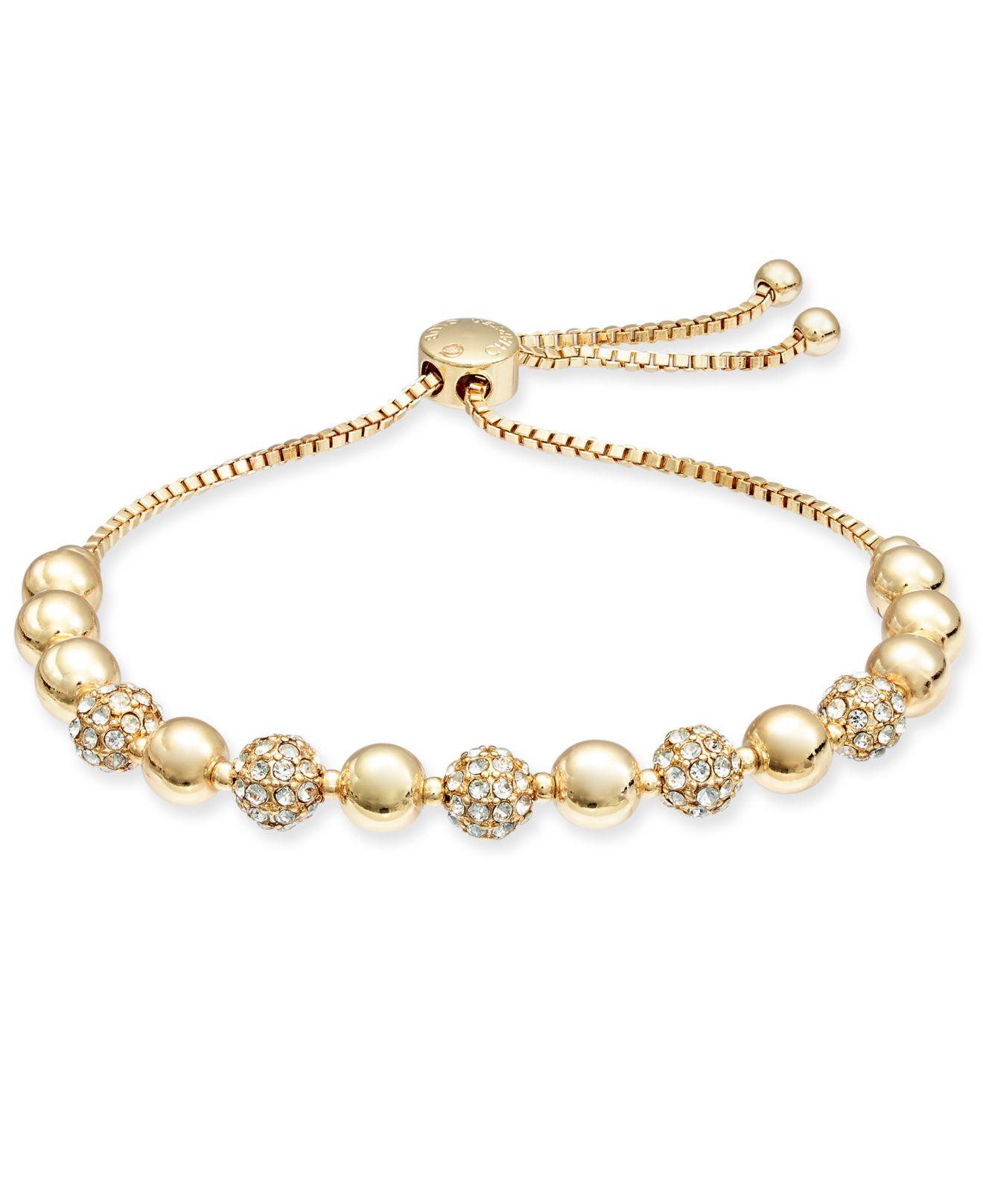 Details about   Charter Club Silver-Tone Crystal and Stone Stretch Bracelet Choose Color 