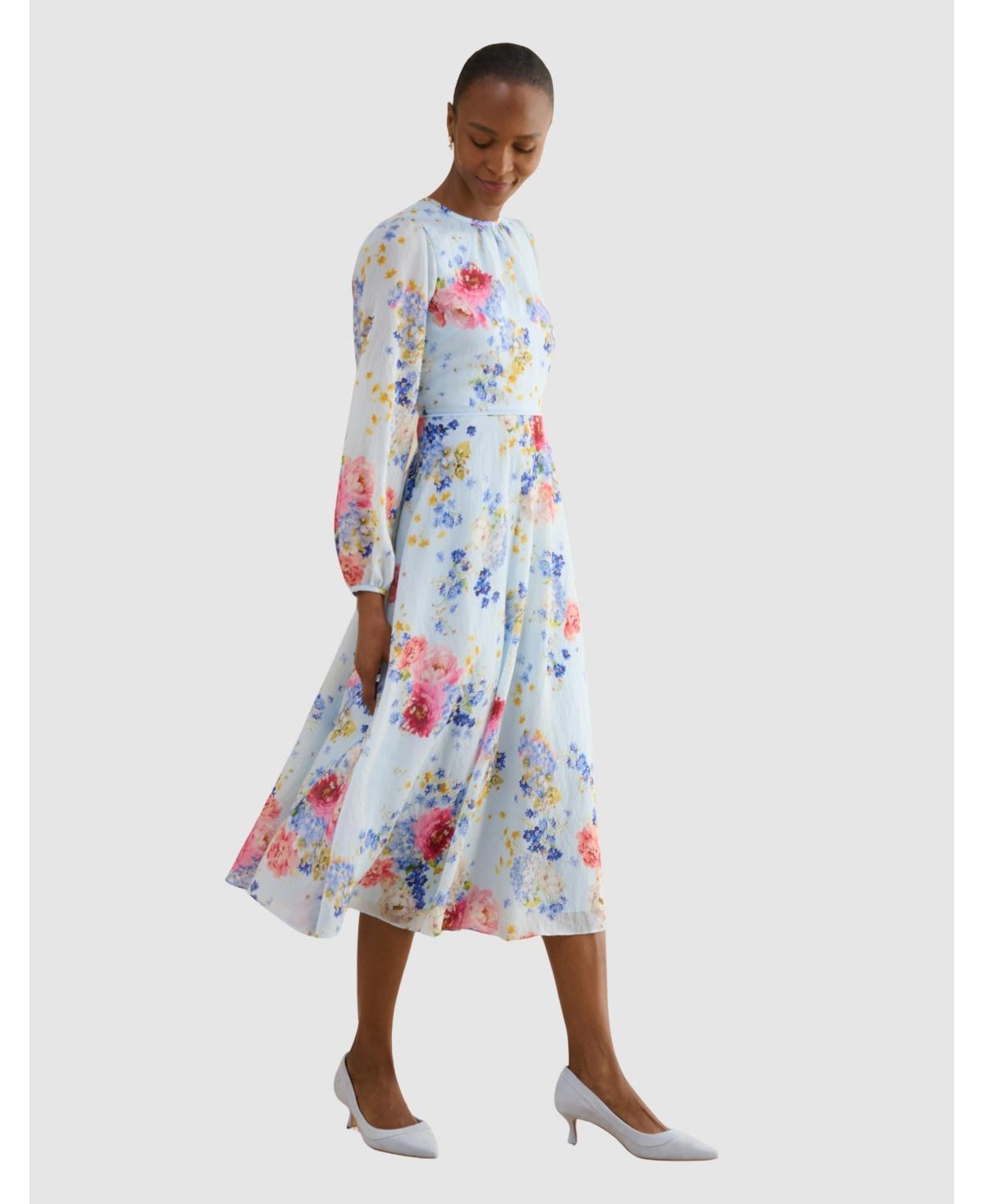 hobbs pale blue dress Hobbs