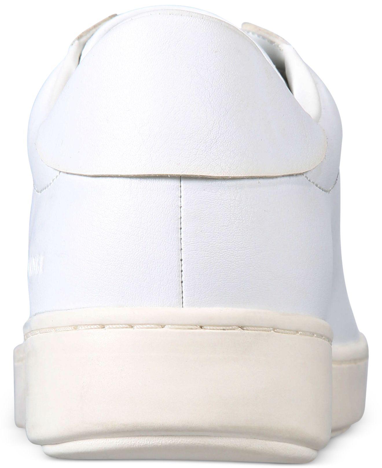 Armani Exchange Men's Hidden Lace Sneakers in White for Men - Lyst