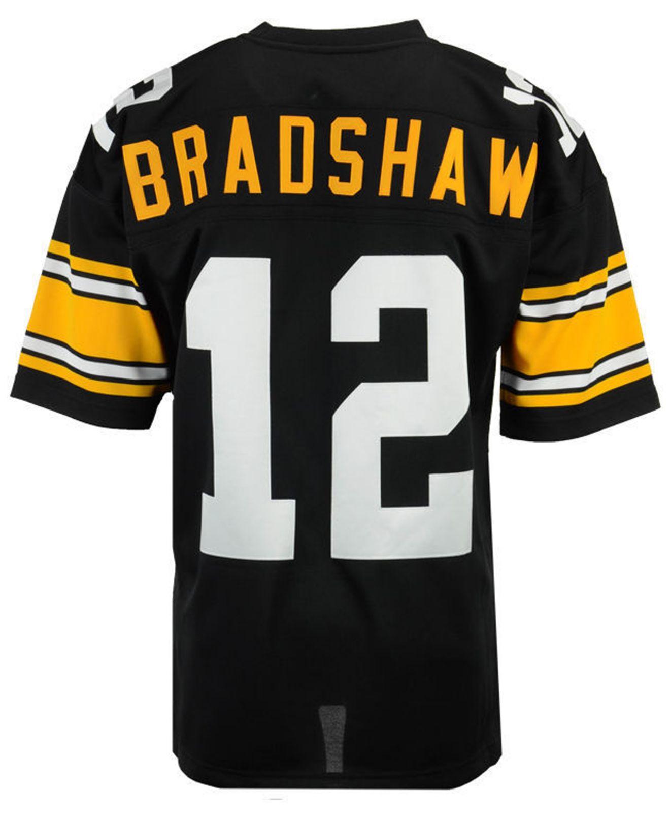 Mitchell & Ness Synthetic Terry Bradshaw Pittsburgh Steelers Authentic
