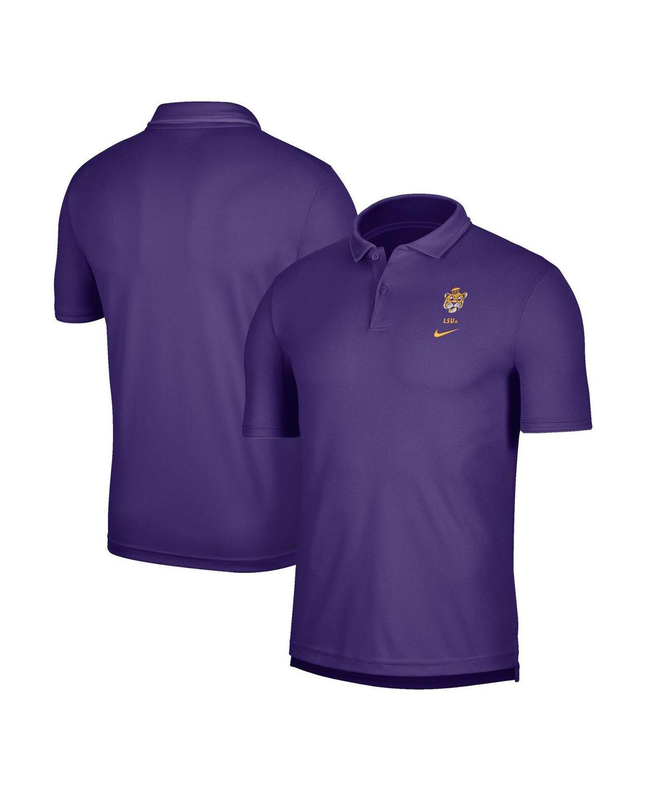 Nike Purple Lsu Tigers Uv Performance Polo Shirt for Men Lyst