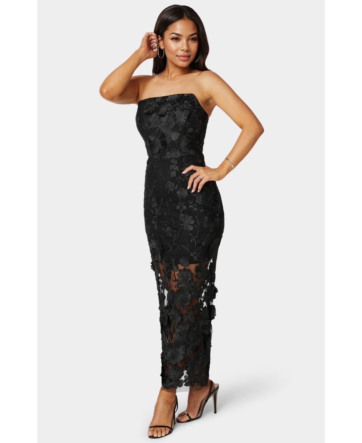 bebe bandeau lace dress Bebe Women's Bandeau Lace Dress