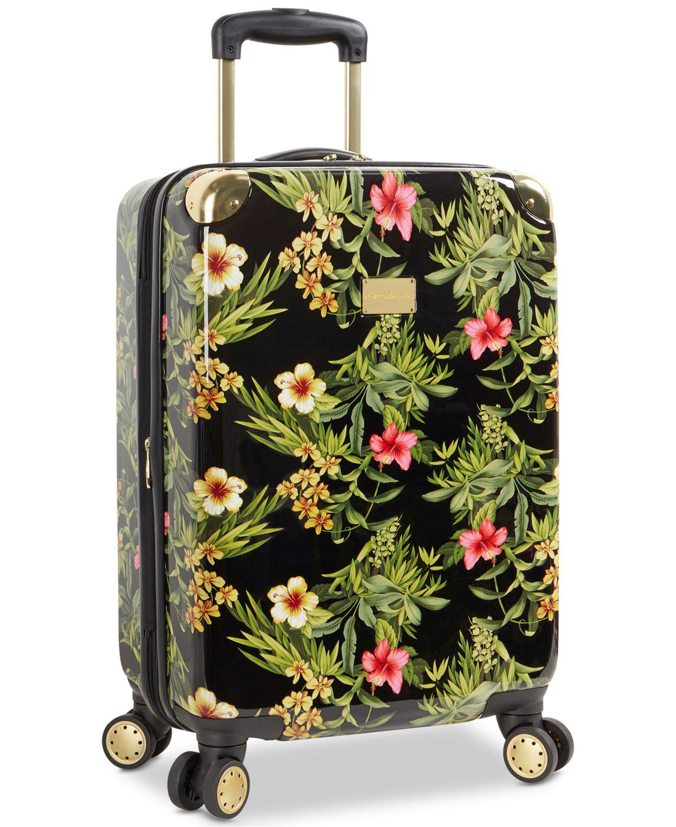 Tommy Bahama Phuket Floral Printed 20" Carry-on Expandable Hardside Spinner  Suitcase | Lyst