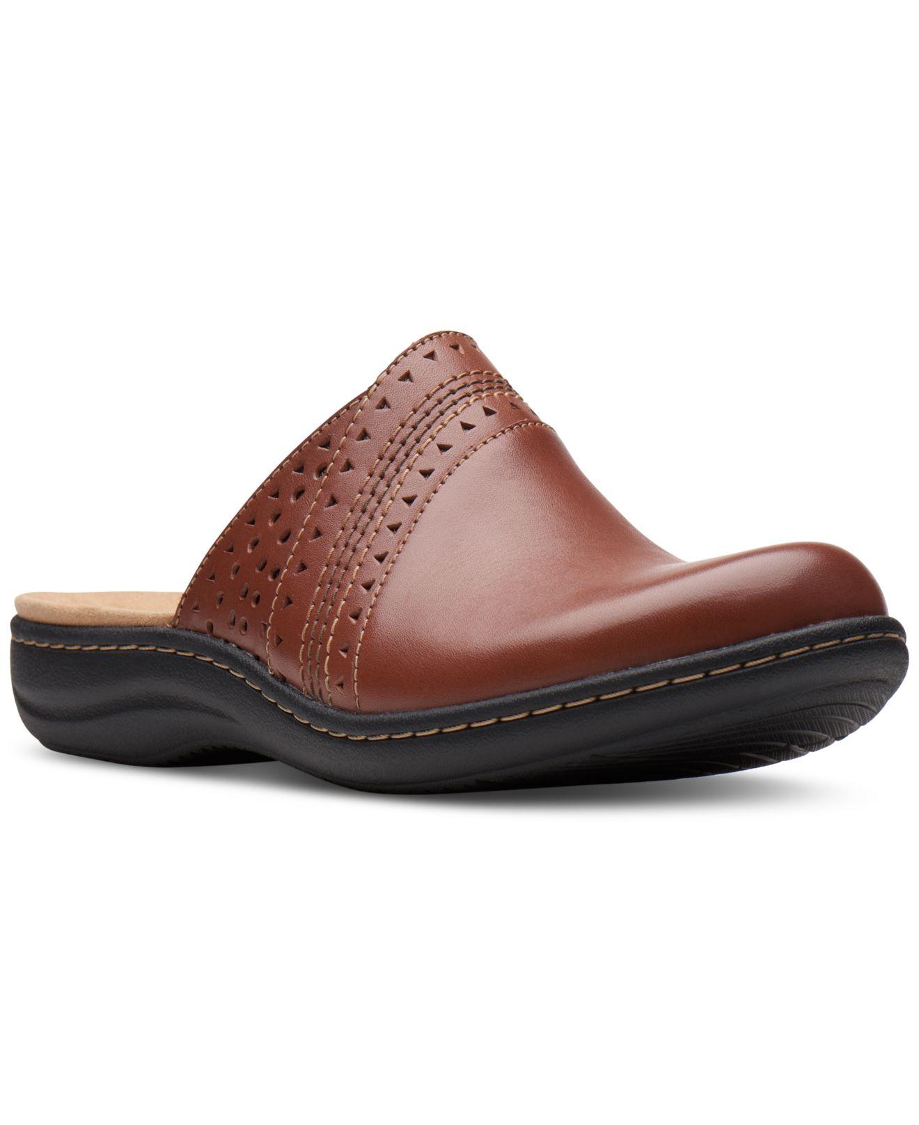 clarks slip on clogs