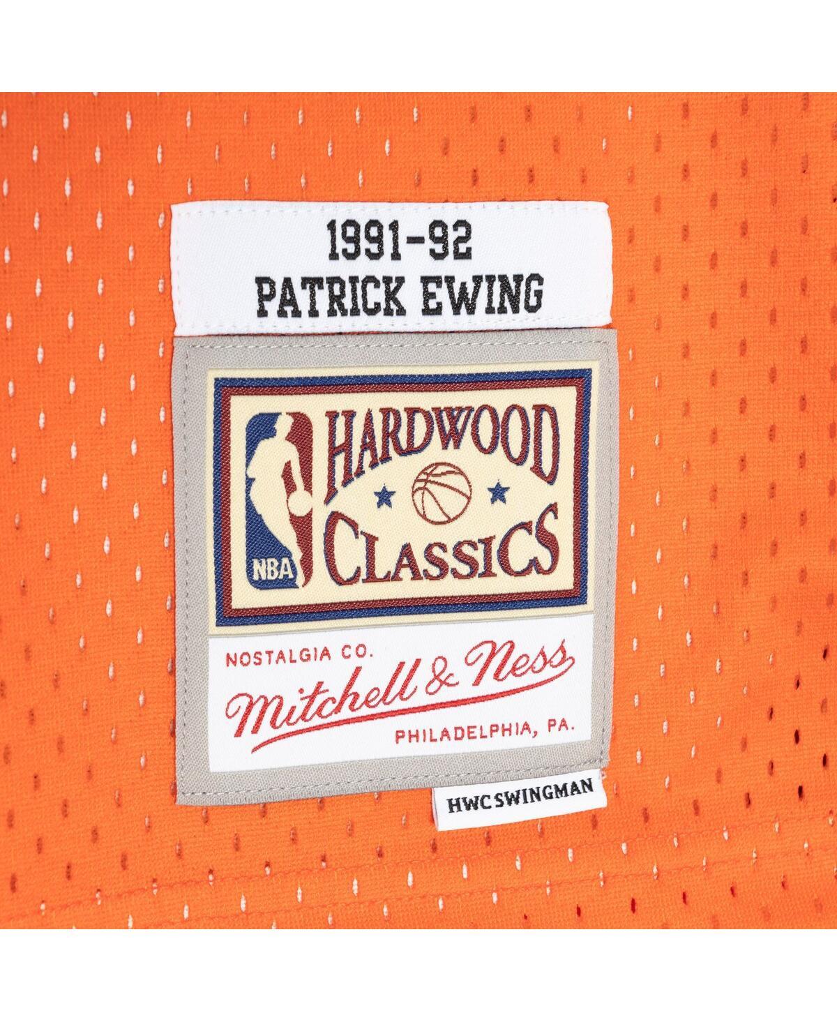 Men's Mitchell & Ness Patrick Ewing Blue New York Knicks 1996-97 Hardwood  Classics NBA 75th Anniversary Diamond Swingman Jersey