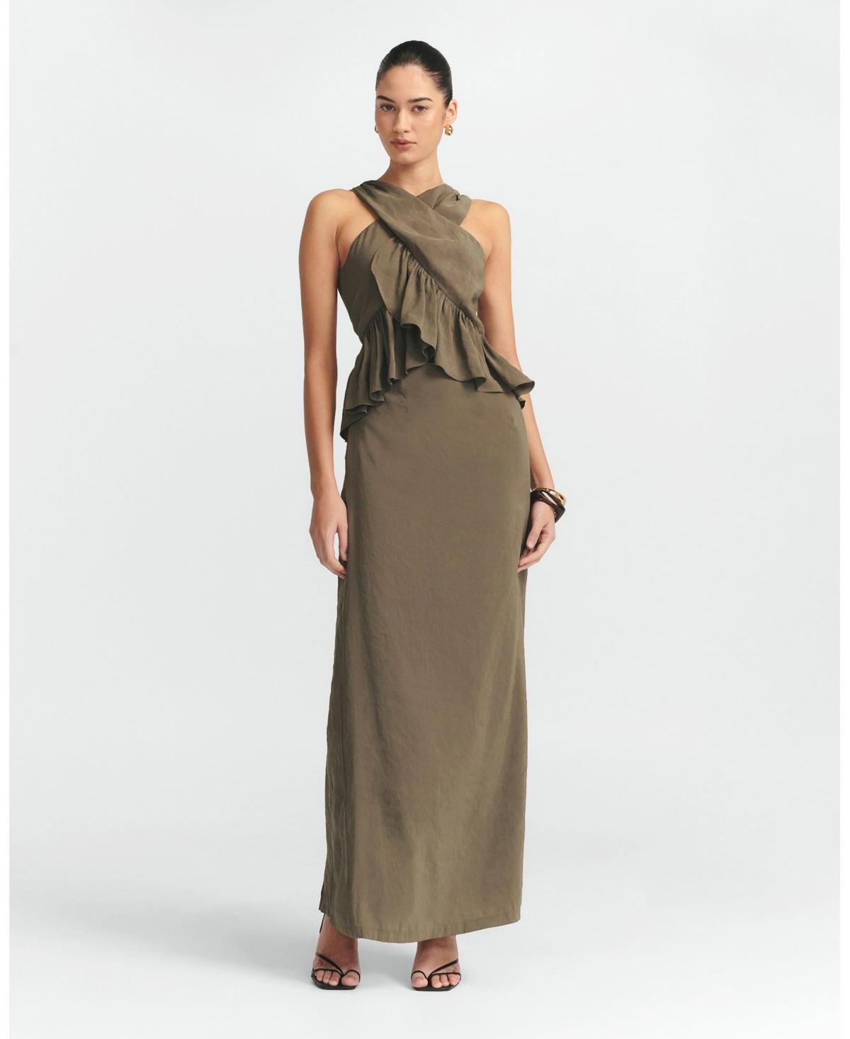 chinese dress ladies ALOE MAXI DRESS