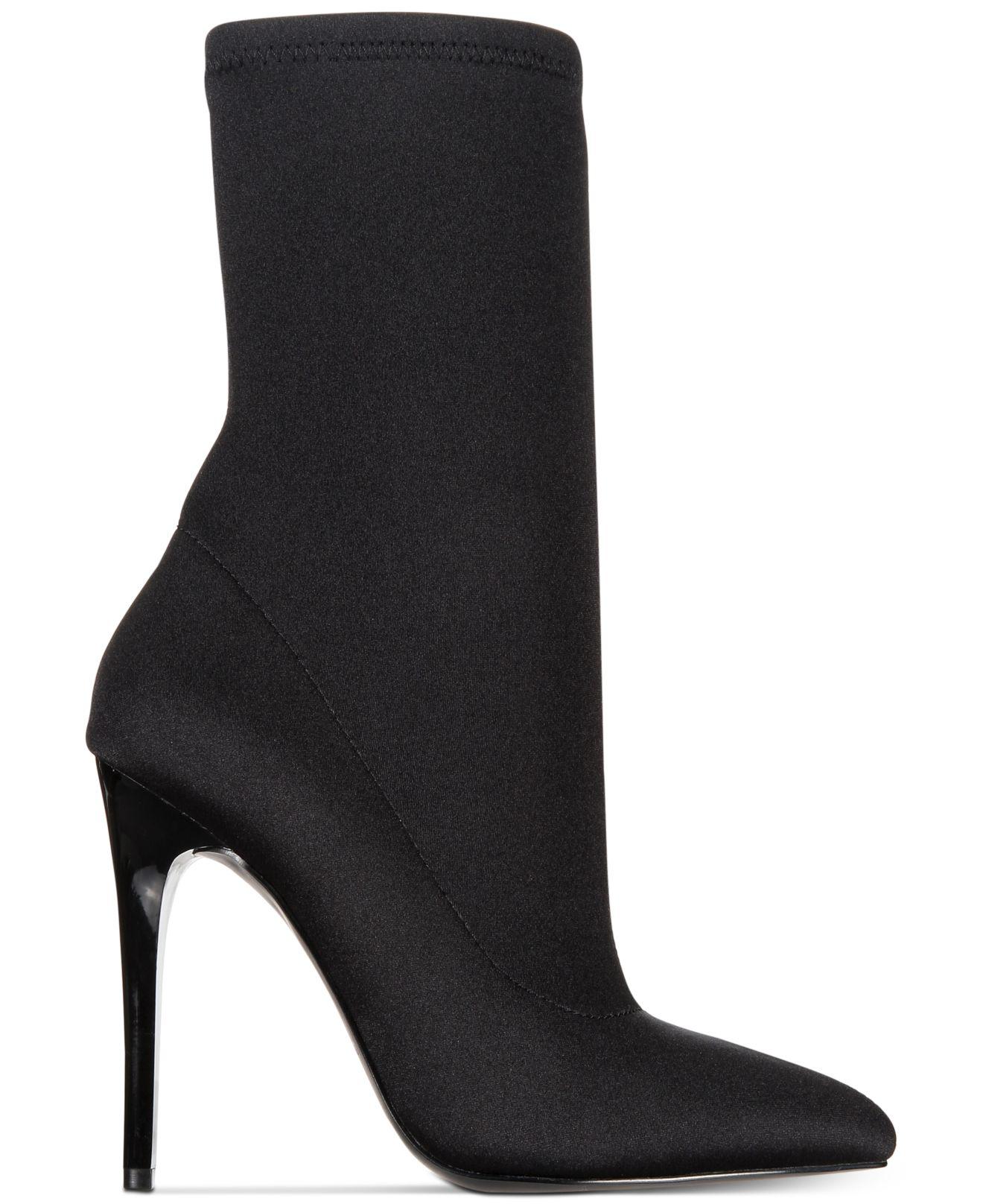 black spring booties