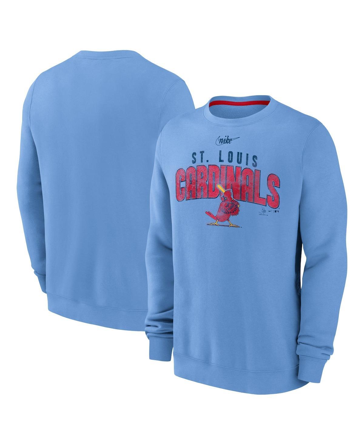 Men's Nike Light Blue St. Louis Cardinals Road Cooperstown Collection Team Jersey