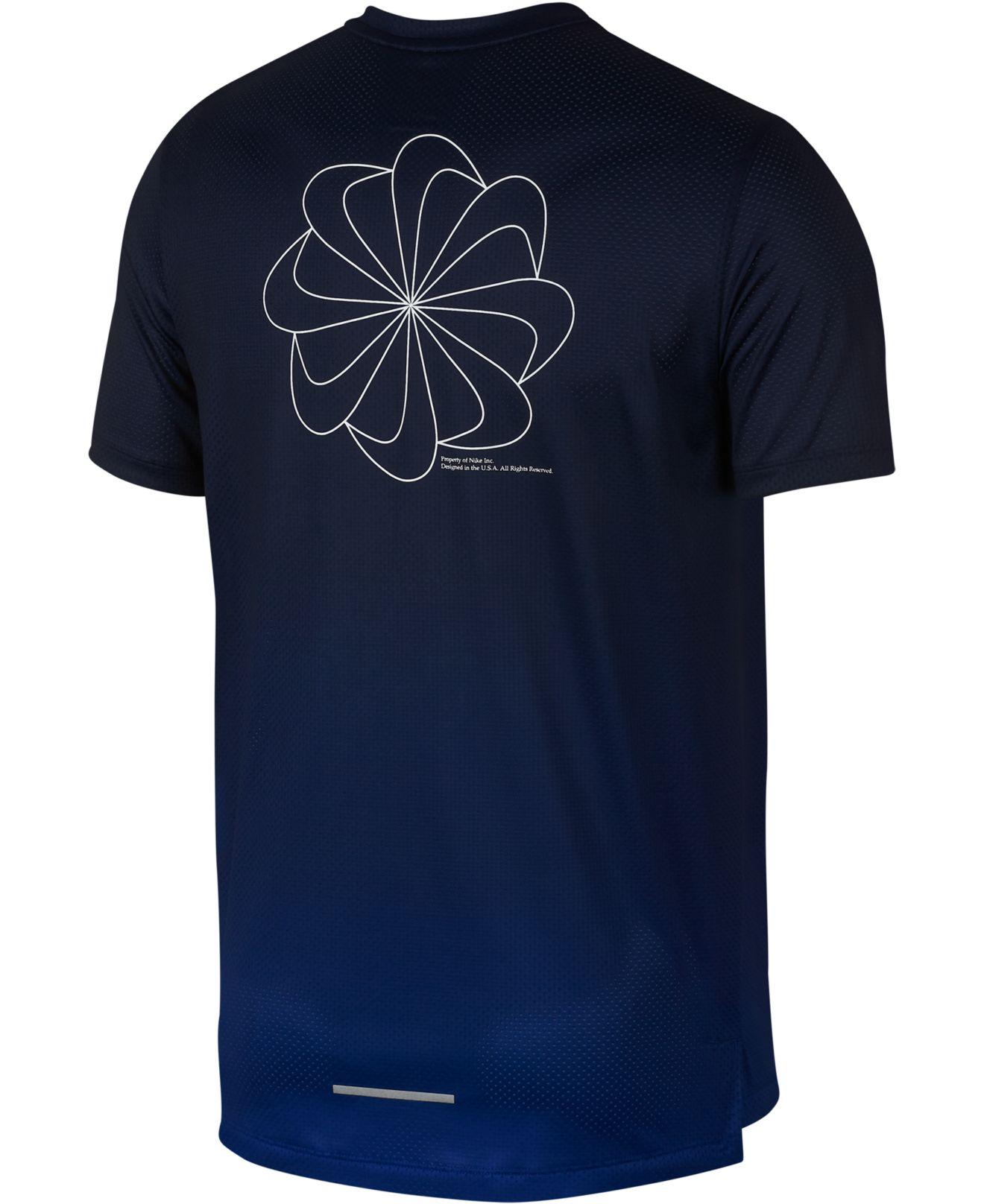 ombre nike shirt