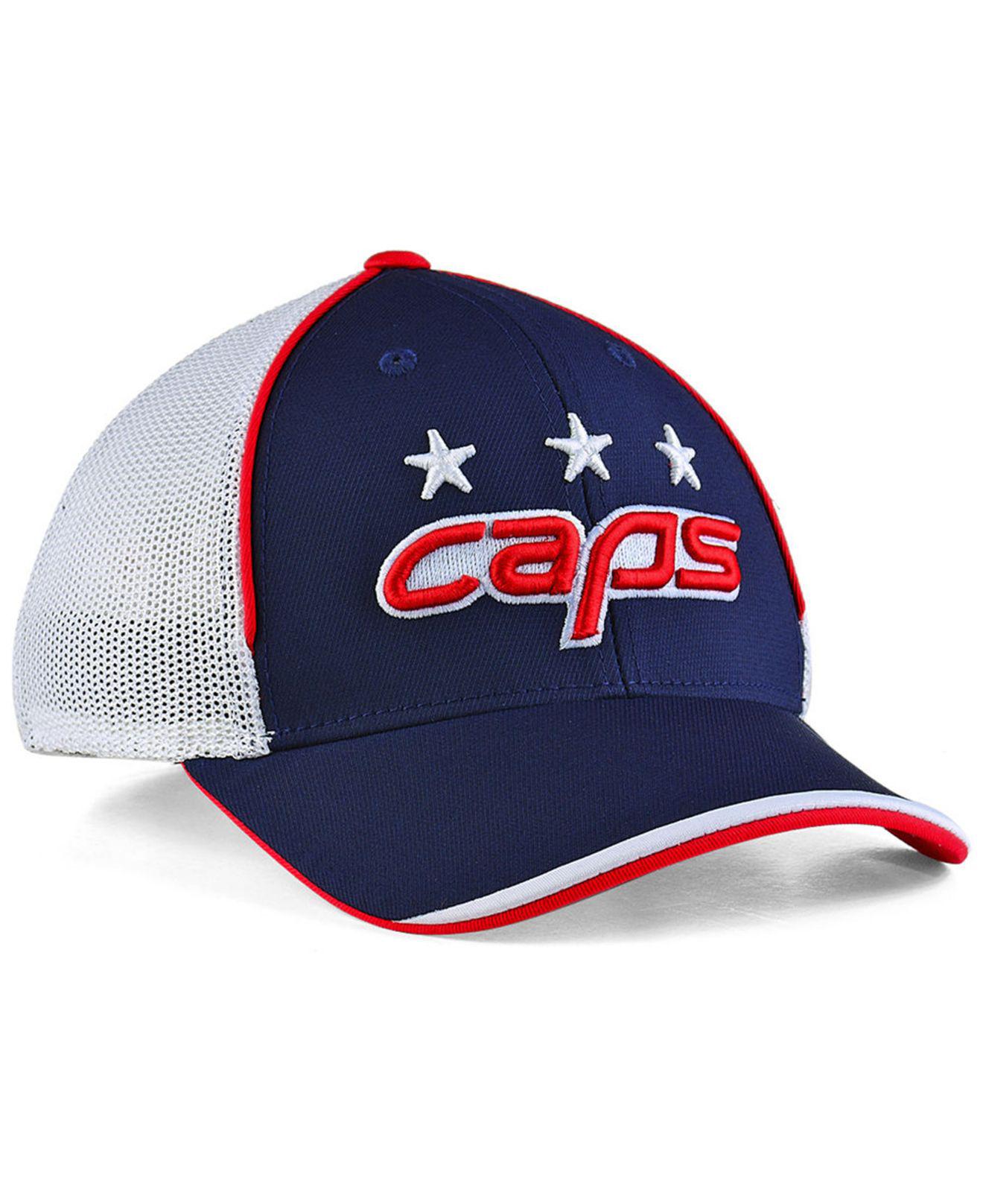 adidas Synthetic Washington Capitals Stadium Series Flex Cap in Navy ...