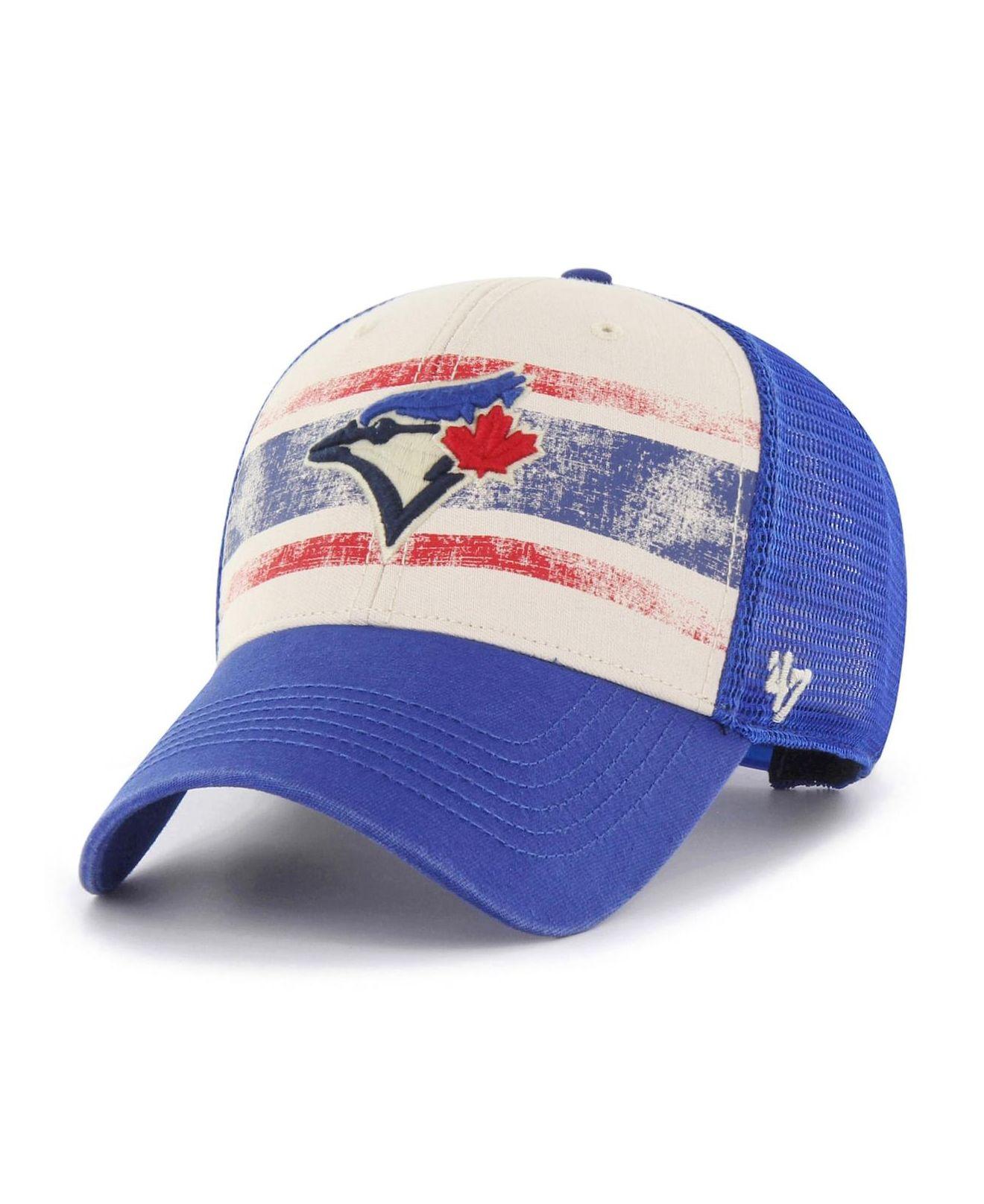 47 Brand Royal Toronto Blue Jays Breakout Mvp Trucker Adjustable Hat for  Men