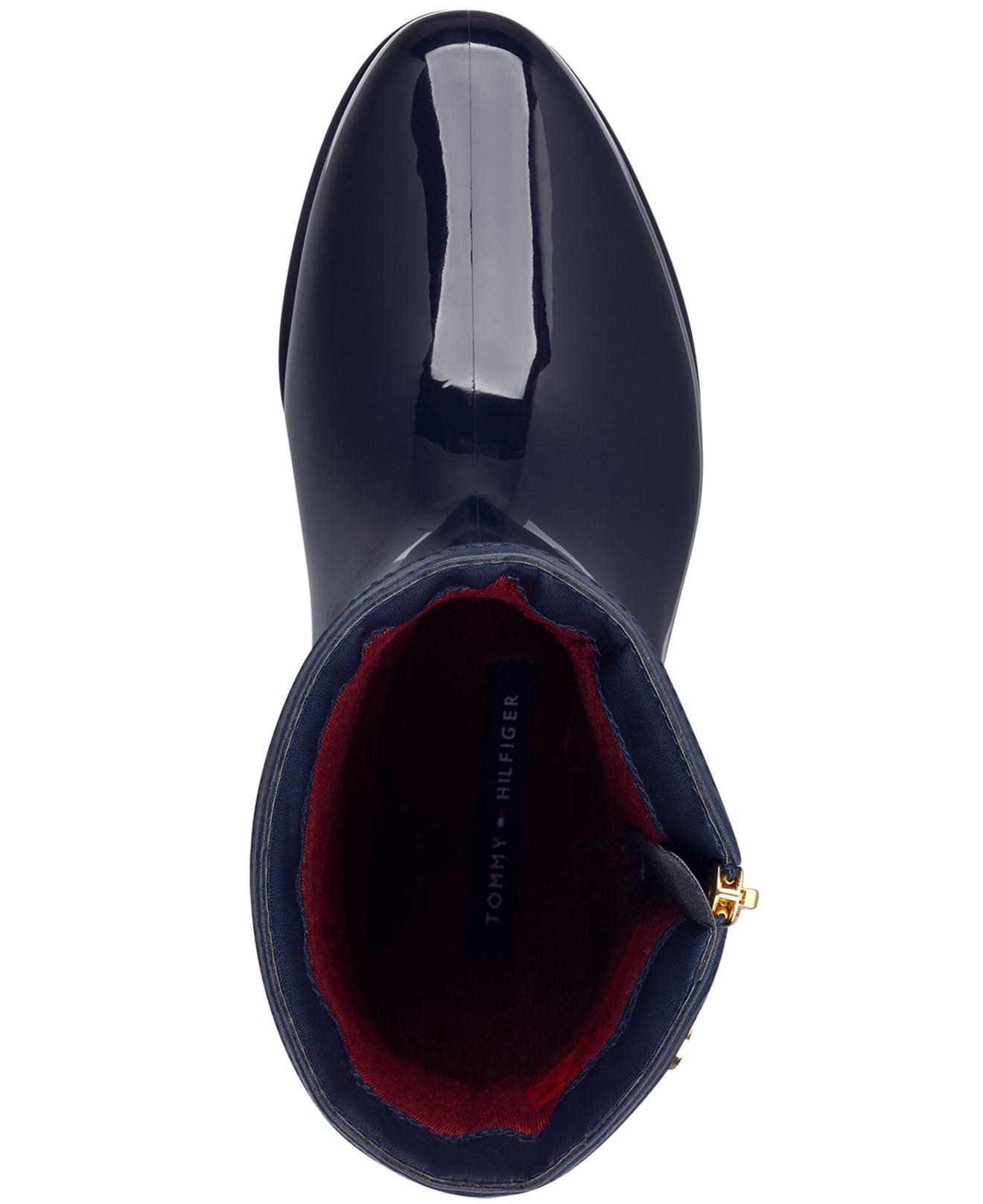 tommy hilfiger women's francie rain boots