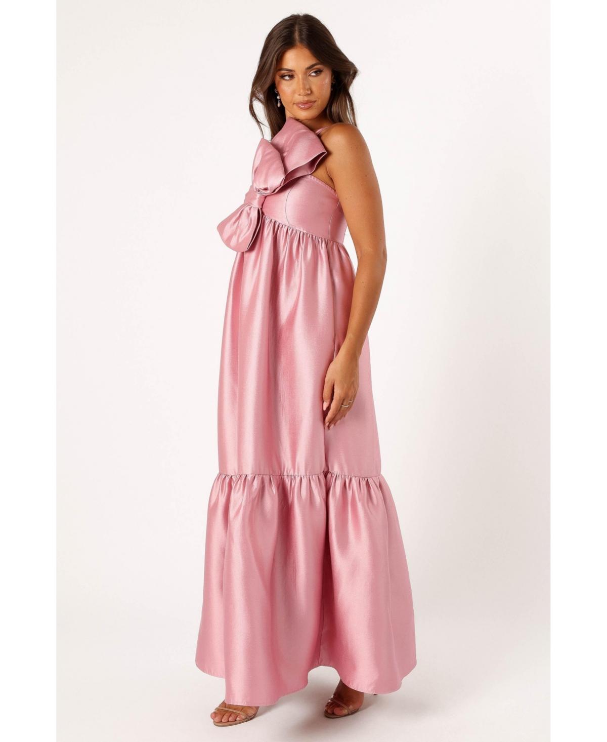 Petal & Pup Betina Bow Front Maxi Dress in Pink | Lyst Petal & Pup Betina Bow Front Maxi Dress in Pink | Lyst
