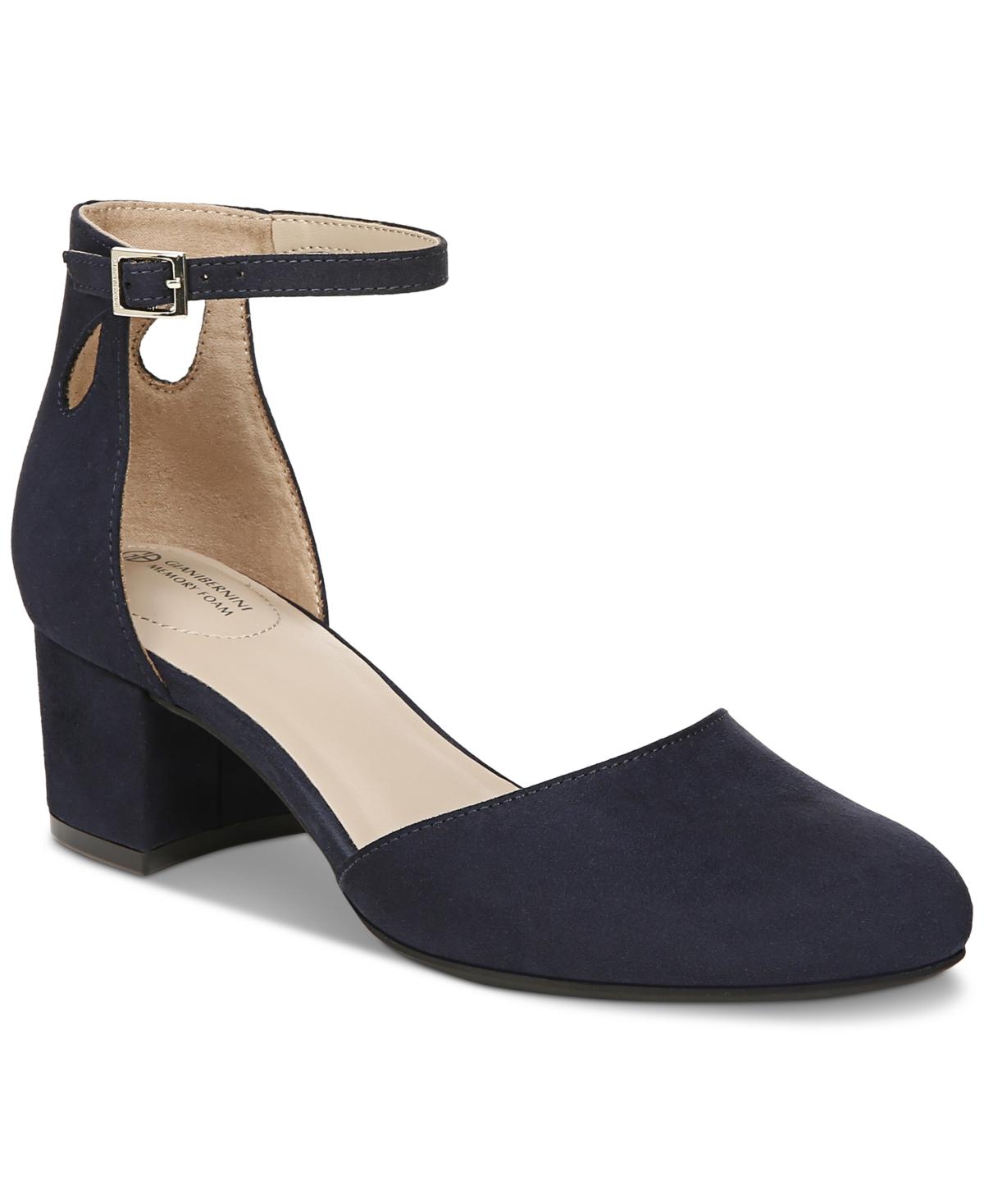 Giani Bernini Izzee Memory Foam Two piece Pumps in Blue Lyst
