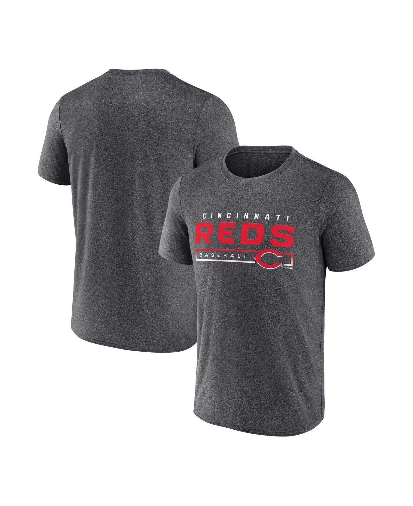 Boston Red Sox Fanatics Branded Weathered Official Logo Tri-Blend T-Shirt - Heathered Gray