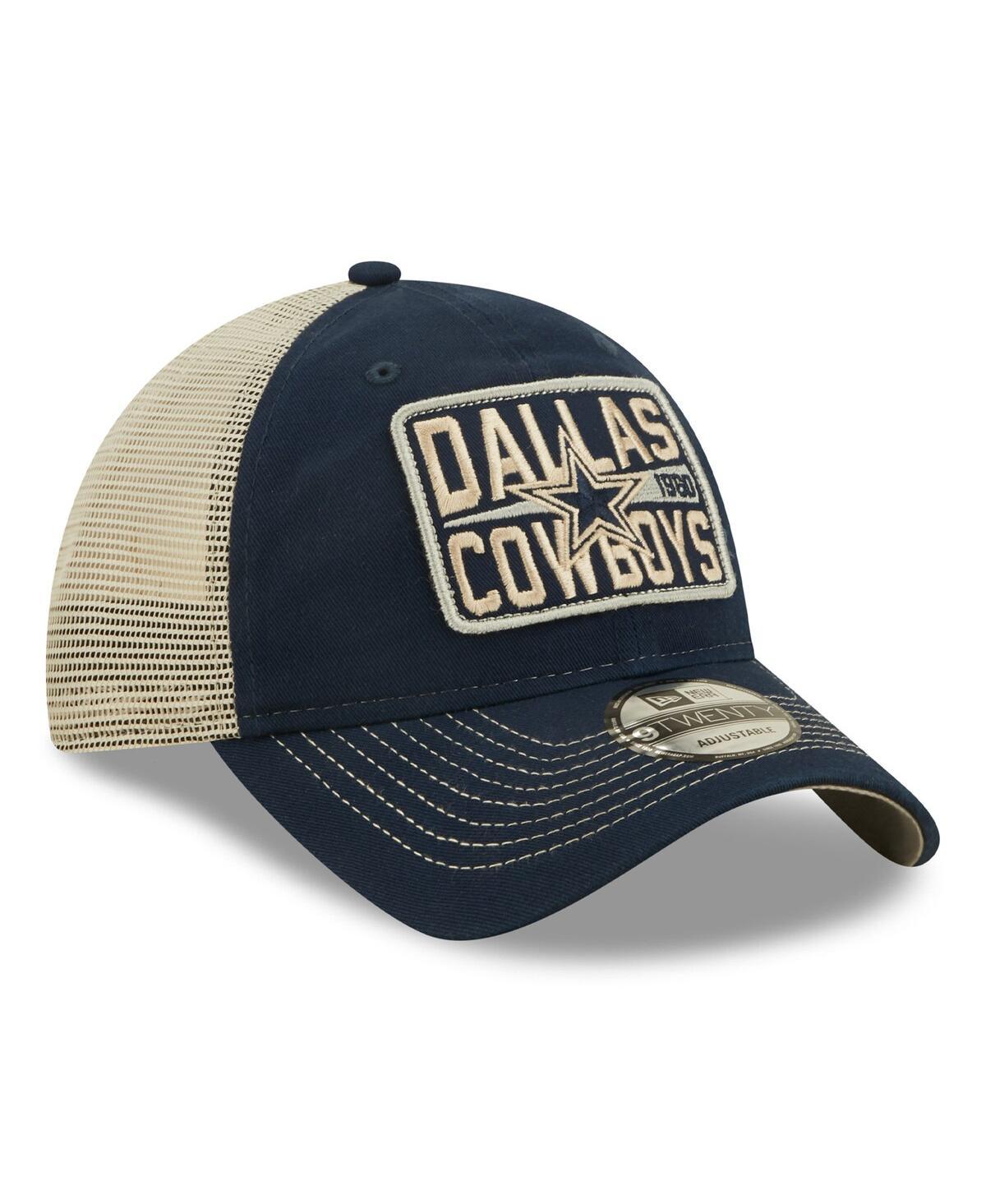 KTZ Gray Dallas Cowboys Bouquet 9twenty Adjustable Hat in Blue