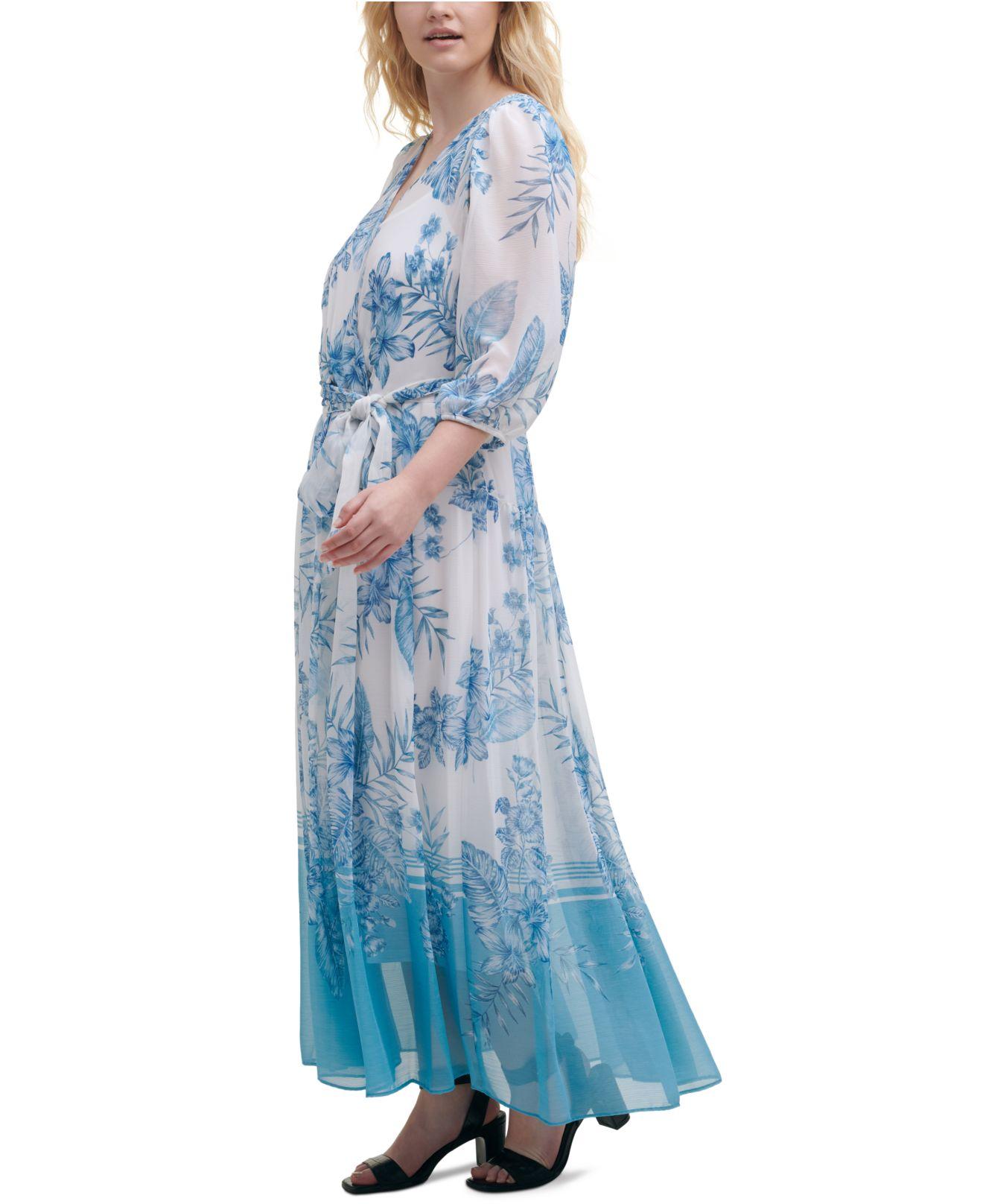 plus size white wrap maxi dress