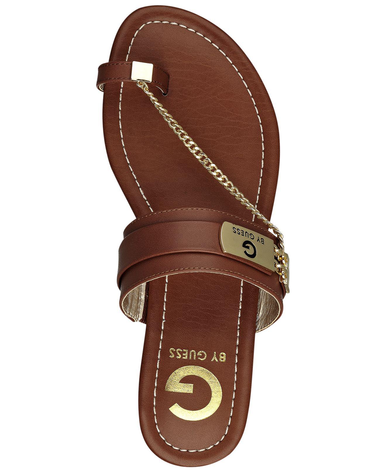 guess loren toe ring sandals
