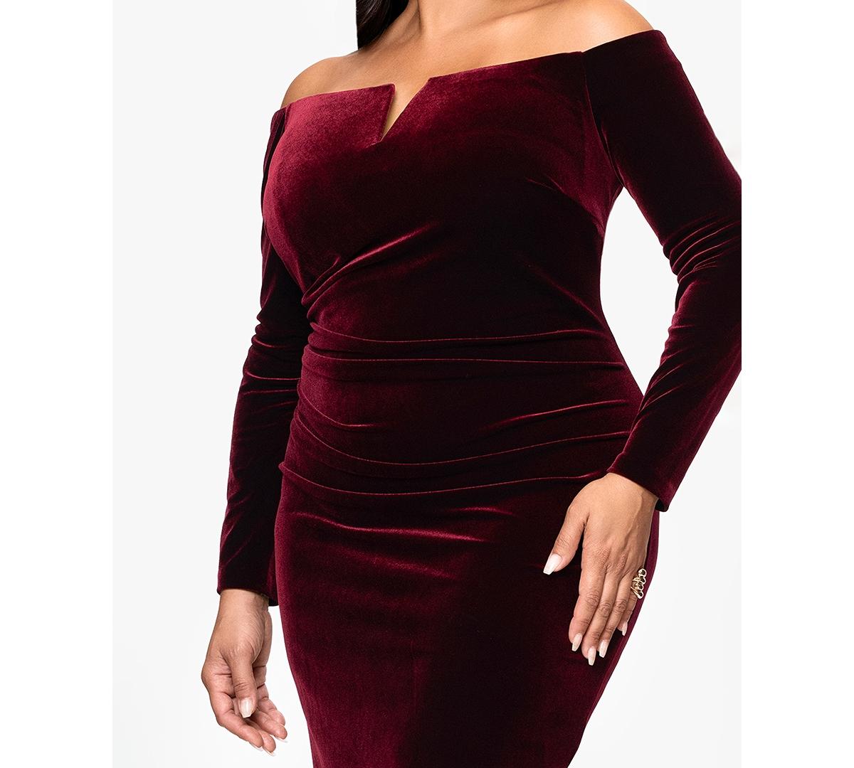 xscape velvet dress burgundy Amazon.com: Xscape Women's 6490X, Burgundy, 12 : Clothing, Shoes & Jewelry