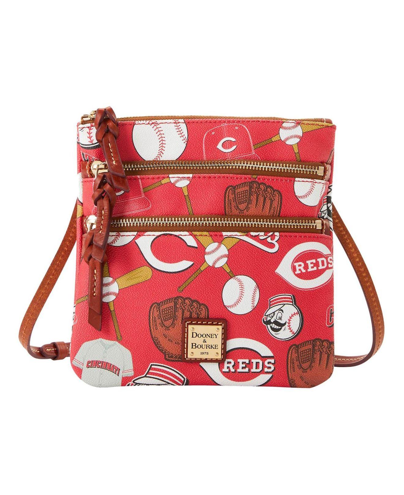 Dooney Bourke Cincinnati Reds Game Day Triple Zip Crossbody