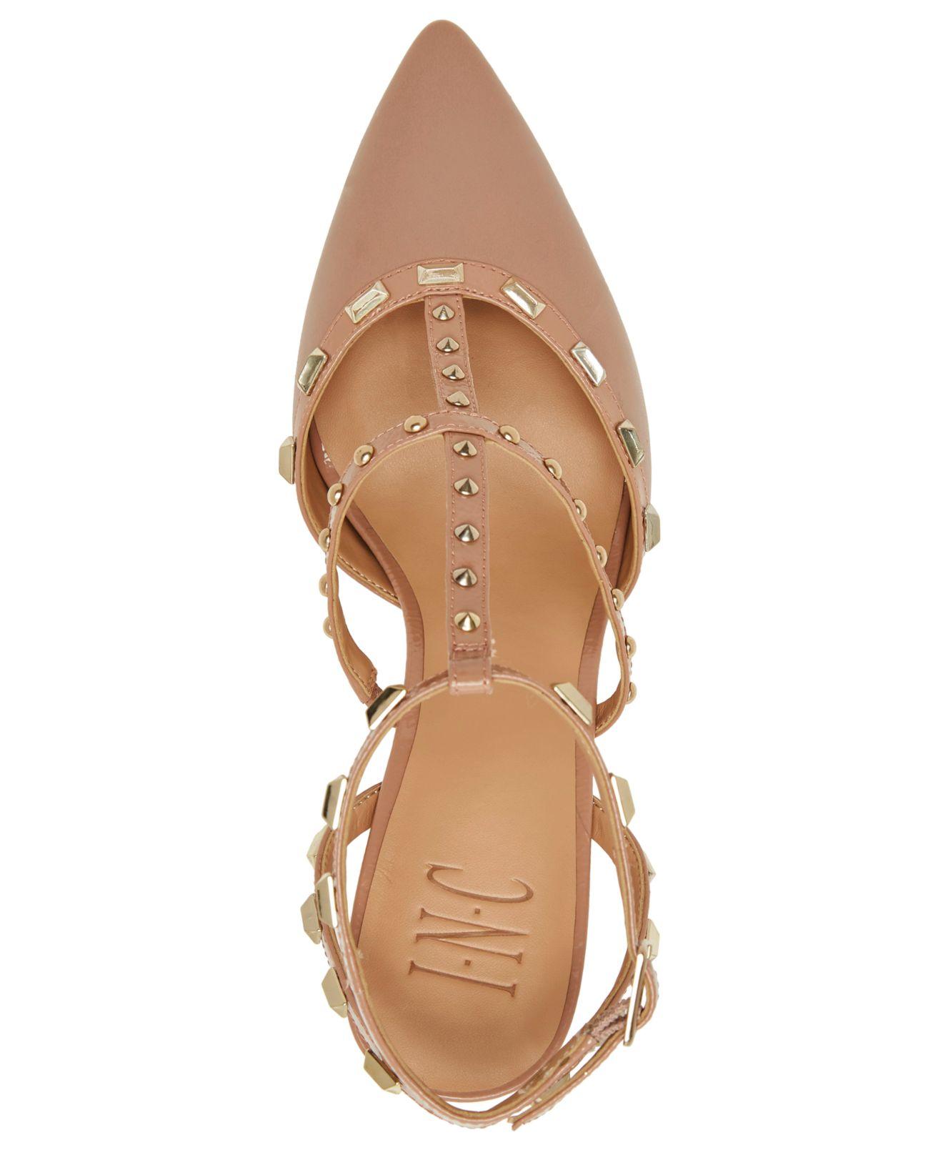 studded kitten heels