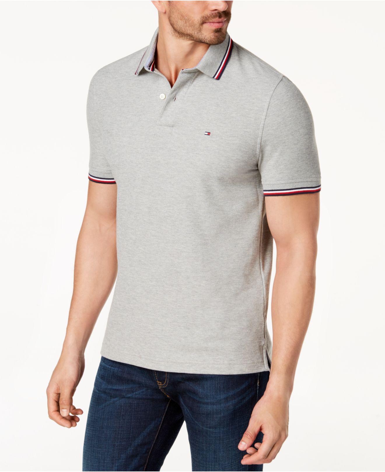 tommy hilfiger wicking polo