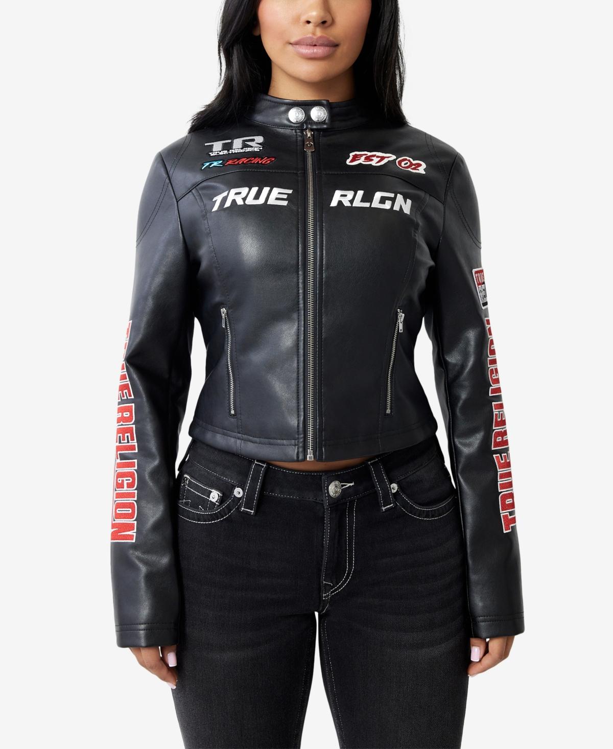 TRUE RELIGION Leather jackets for Women | Online Sale up to 50