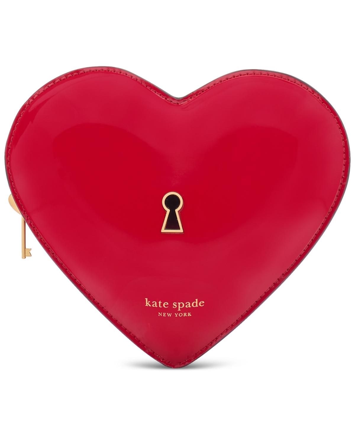 kate spade キー・トゥ・マイ・ハート 3D マイクロクロスボディ kate spade new york Key To My Heart Patent 3D Chain Micro