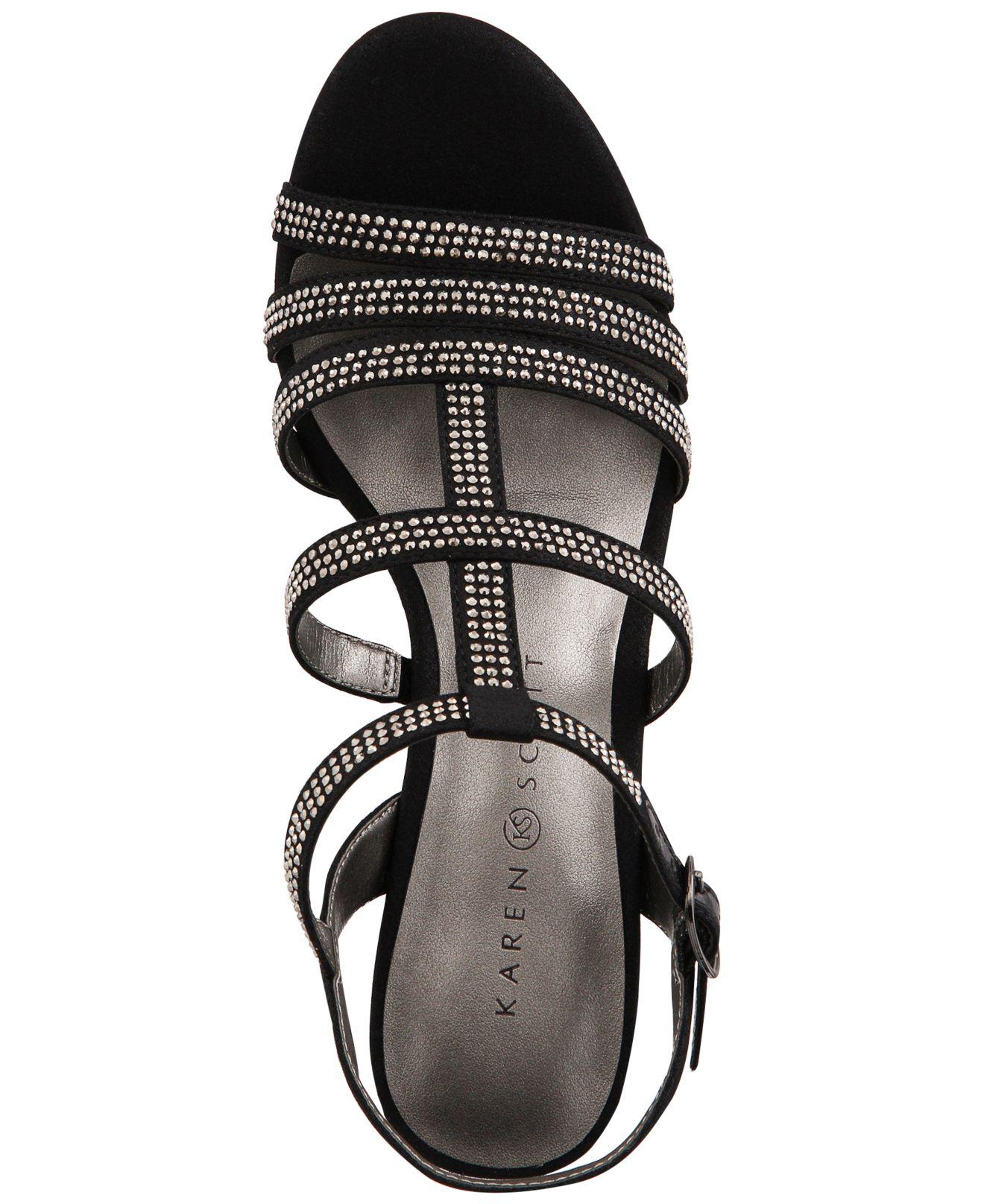 Karen Scott Alixa Slingback Evening Sandals, Created For Macy's in