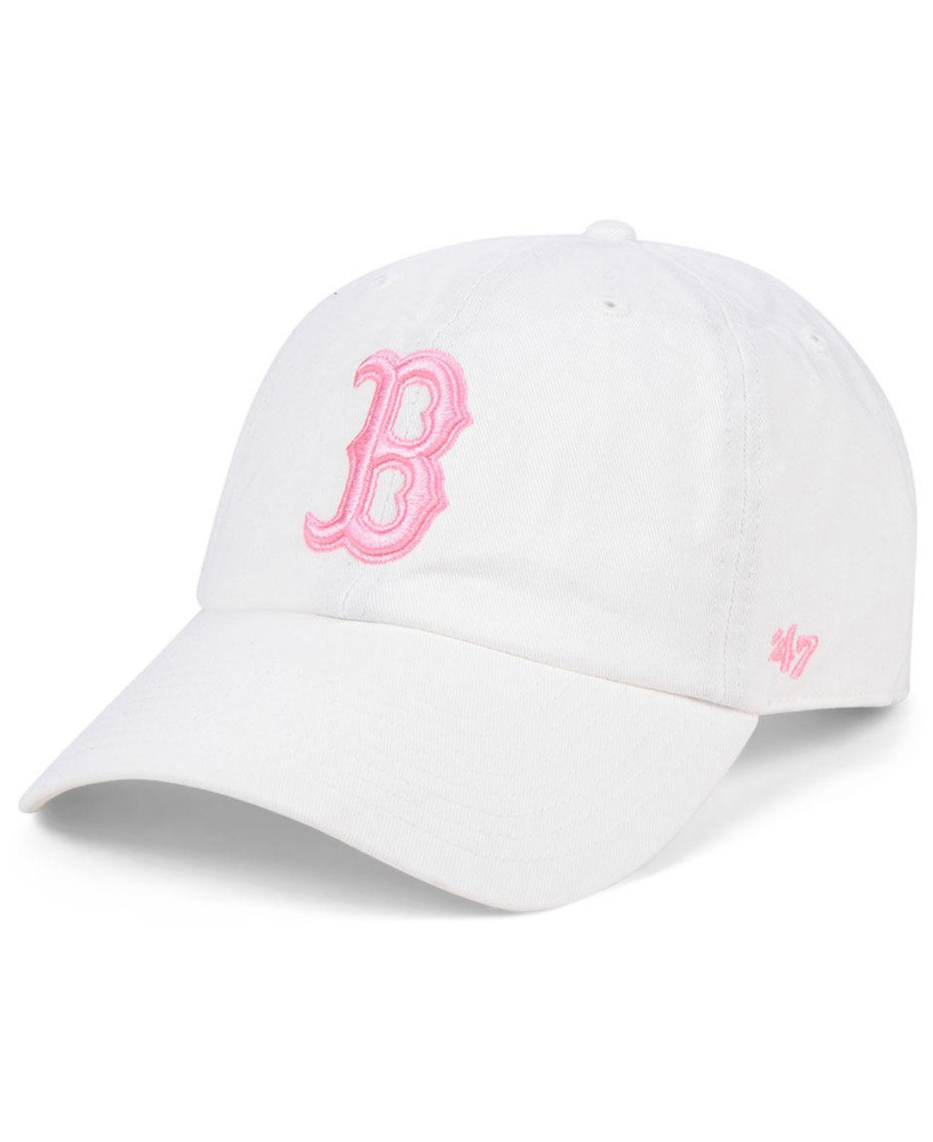 red sox white hat