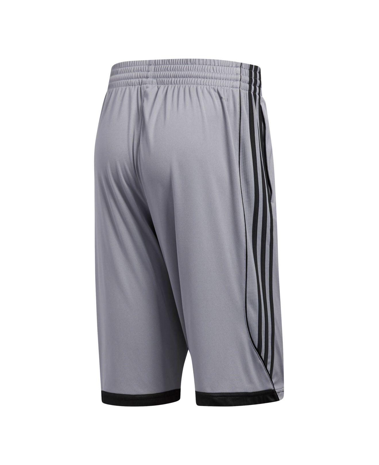 Climalite® 3g Speed Basketball Shorts ADIDAS MEN'S CLIMATE Panel Athletic Shorts Black White