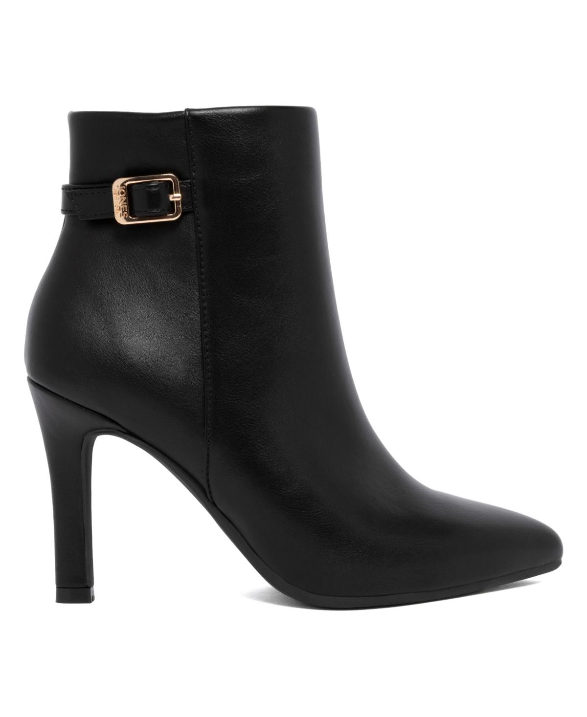 princess polly baby blue dress Black Leather Back Zipper Dress Bootie Platform High Heels Ankle Boots for  Women - Women Booties and Footwear price main image 1