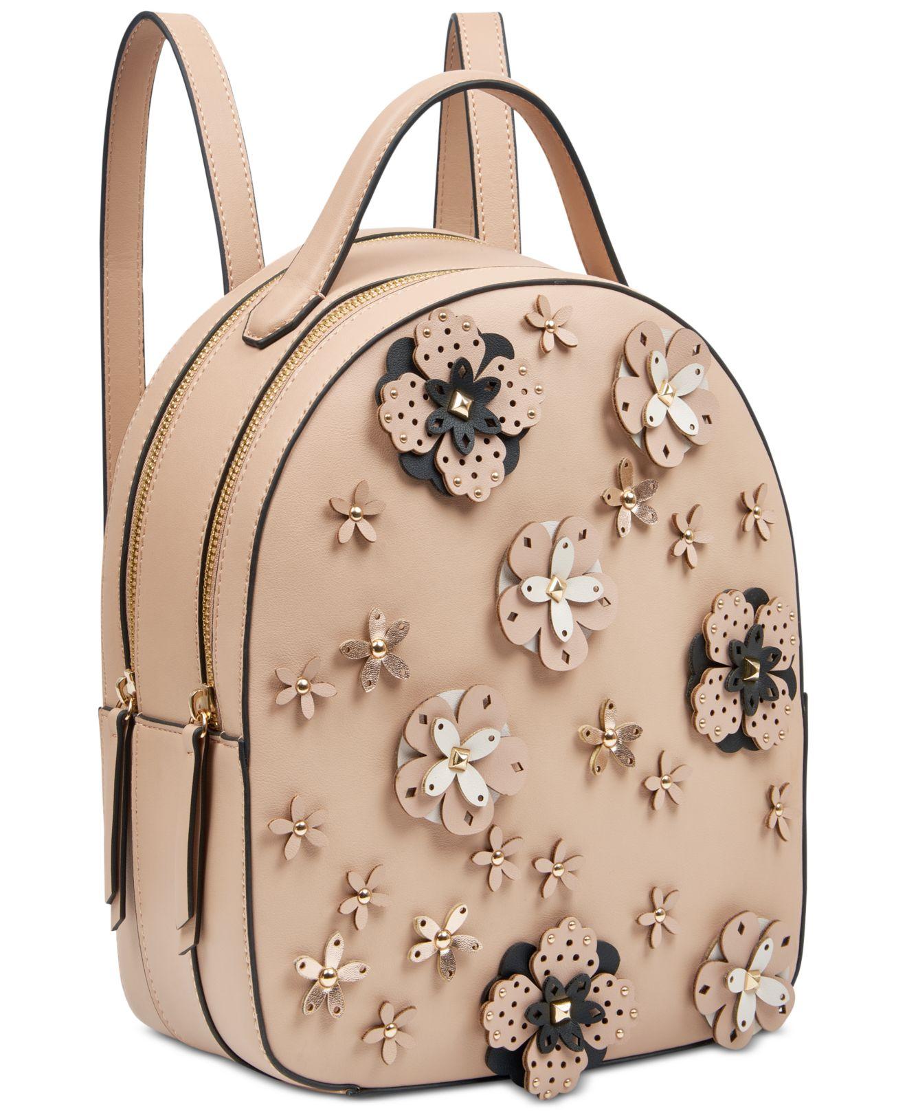 nine west floral backpack