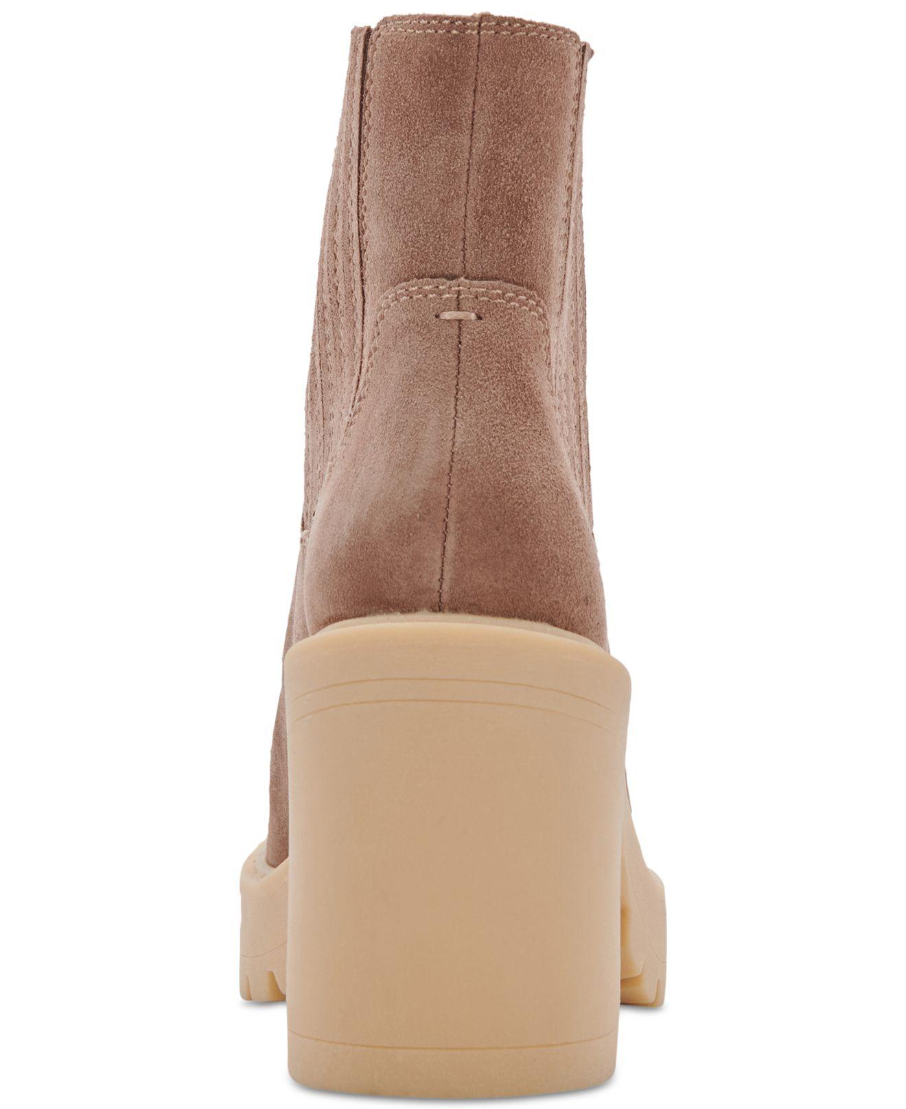 Dolce Vita Caster H2o Cheslea Booties in Brown | Lyst