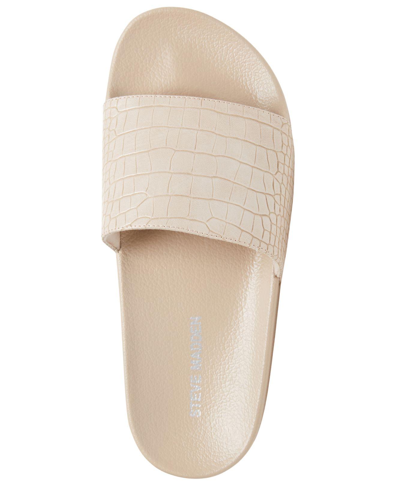 steve madden pool slides