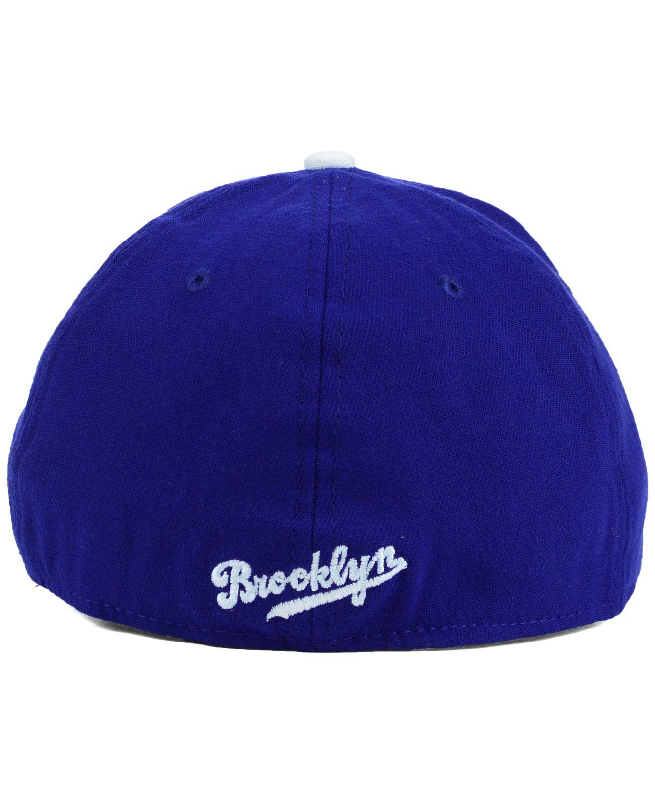 Vintage Brooklyn Dodgers / MLB Baseball Fitted Hat / Big Logo -  Israel