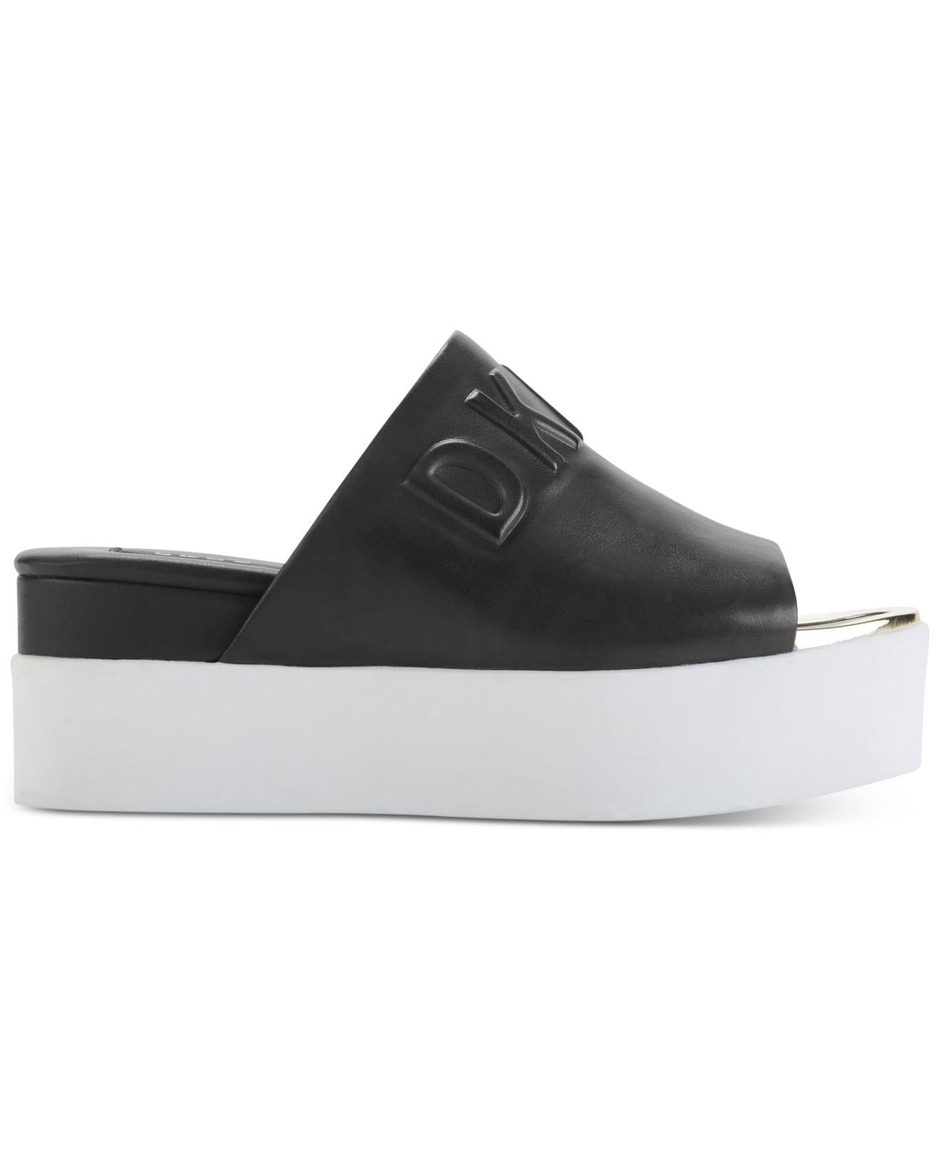 Lyst - DKNY Covo Platform Slide Sandals, Created For Macy's in Black