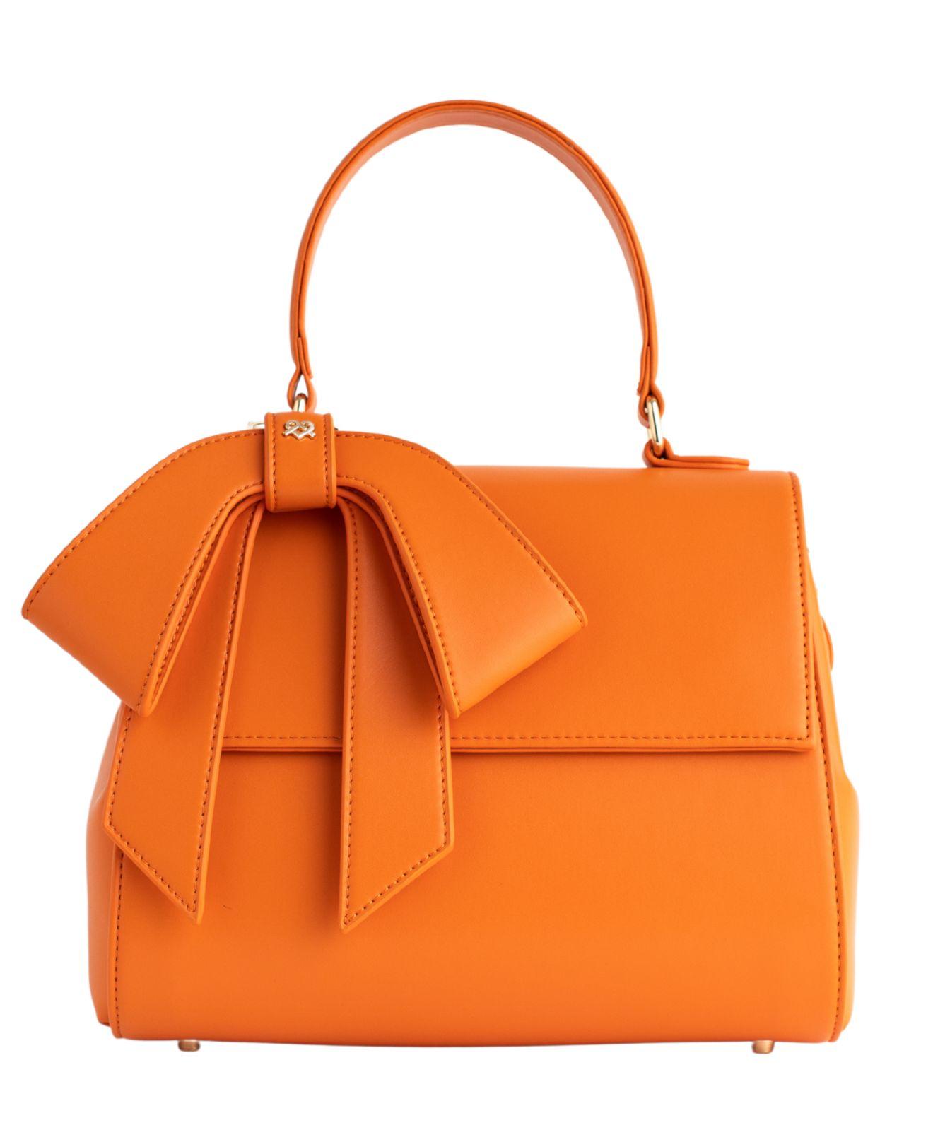 Gunas New York Cottontail Small Satchel Bag in Orange | Lyst