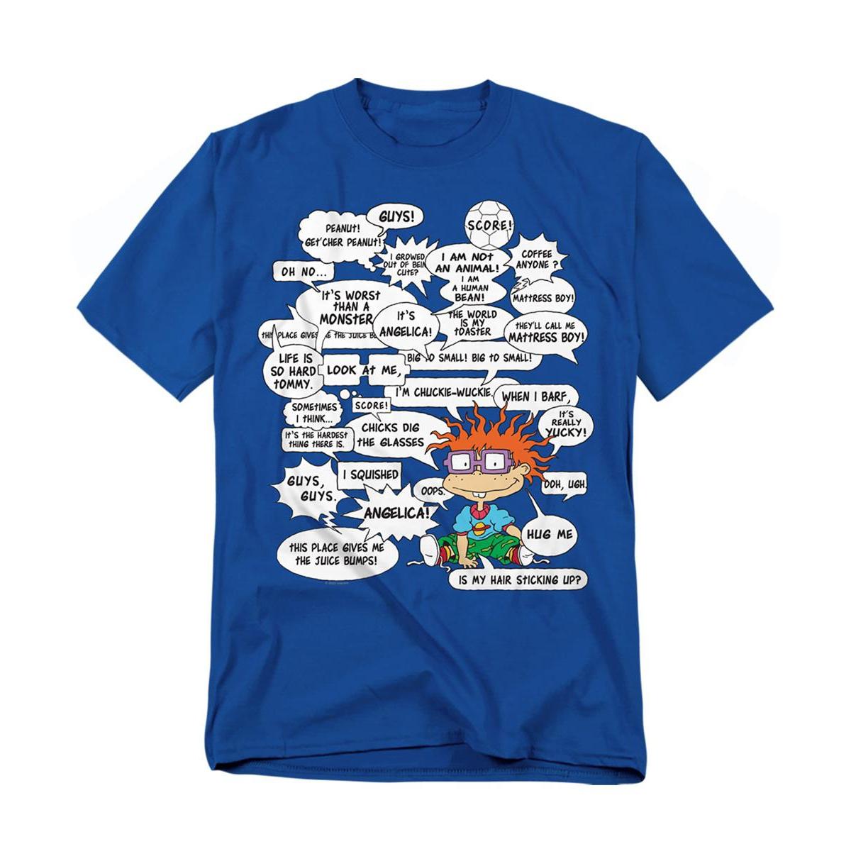 Rugrats Logovision Chucky Famous Quotes Overload T-shirt in Blue for Men |  Lyst, image size:1200x1221