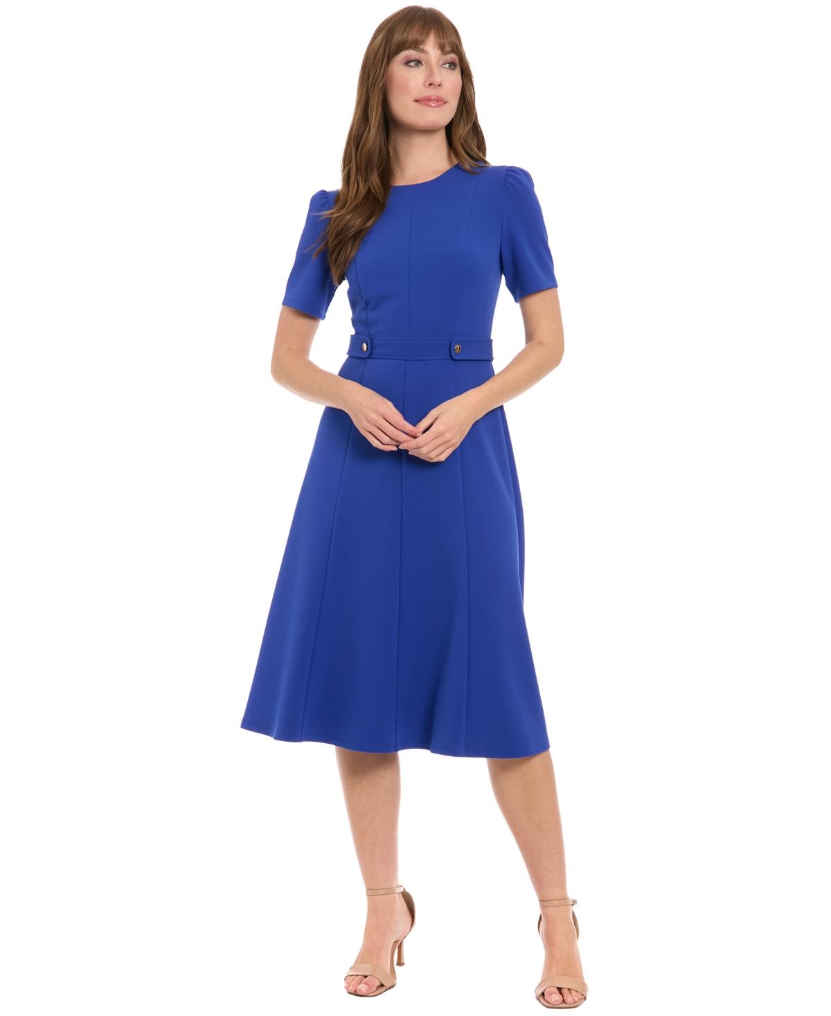 chinese dress ladies London Times V-Neck Short A-Line Dress