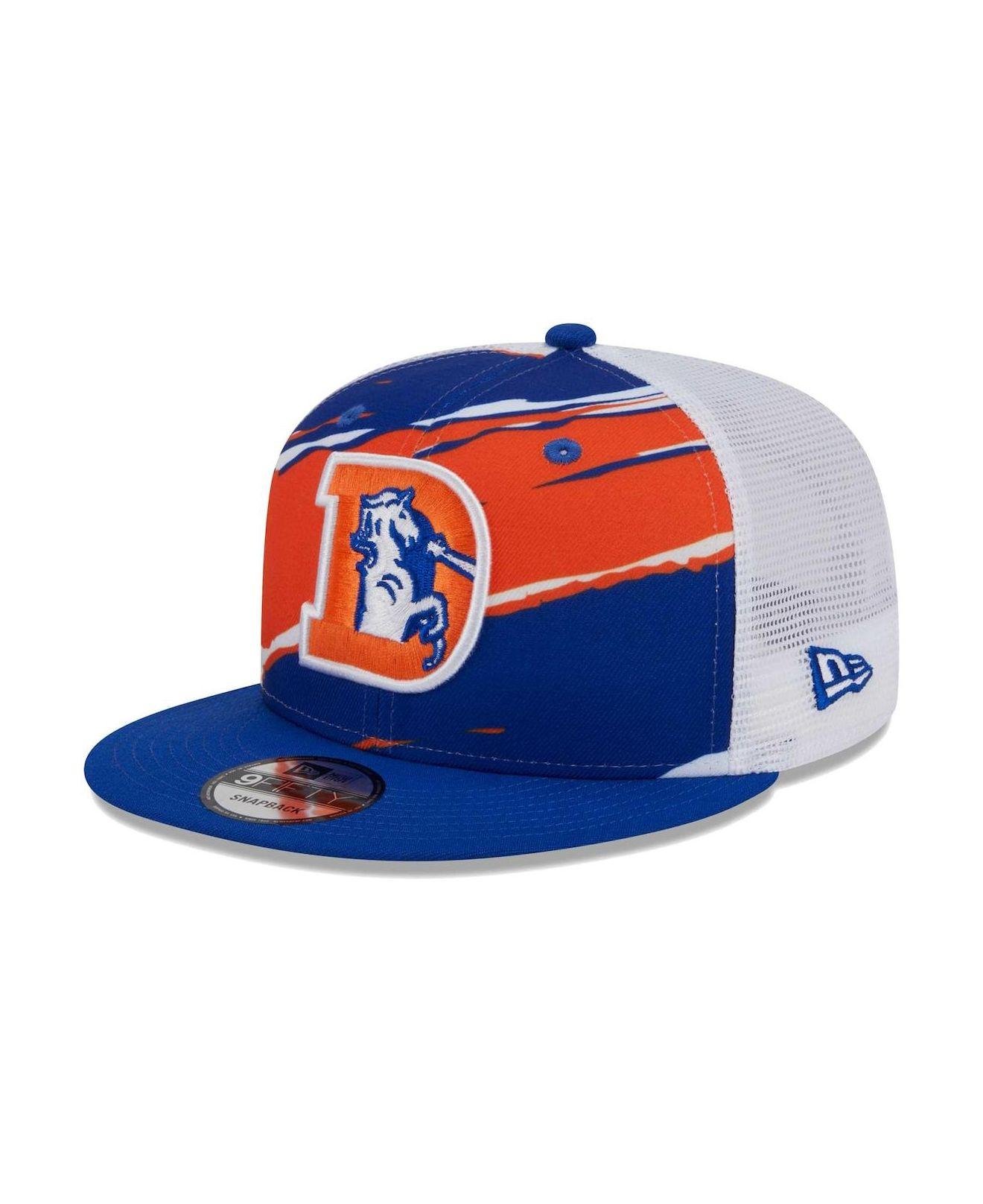 Denver Broncos New Era 2023 Sideline Historic 9FIFTY Snapback Hat -  Cream/Royal